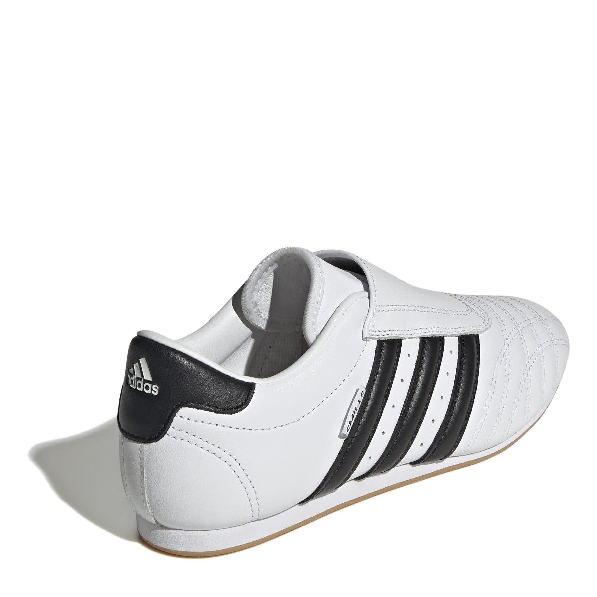 WHITE/BLACK - adidas Originals - Women's Taekwondo Low-Top Trainers - 4