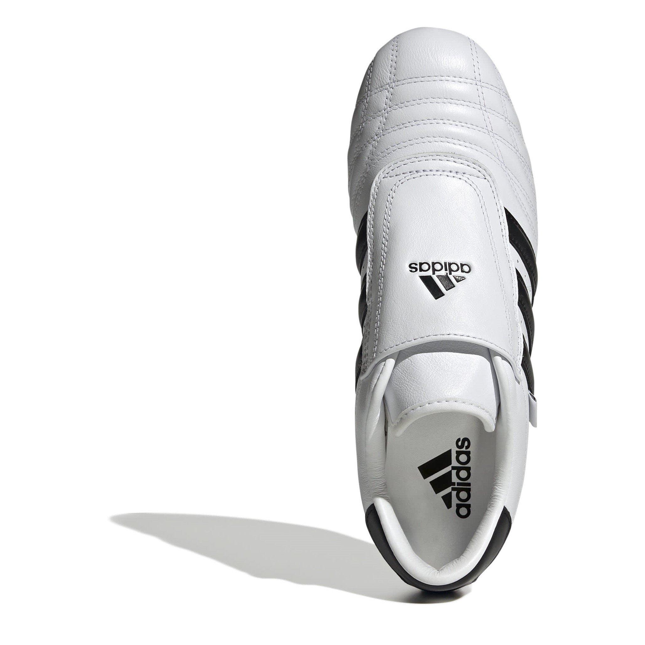 WHITE/BLACK - adidas Originals - Women's Taekwondo Low-Top Trainers - 5