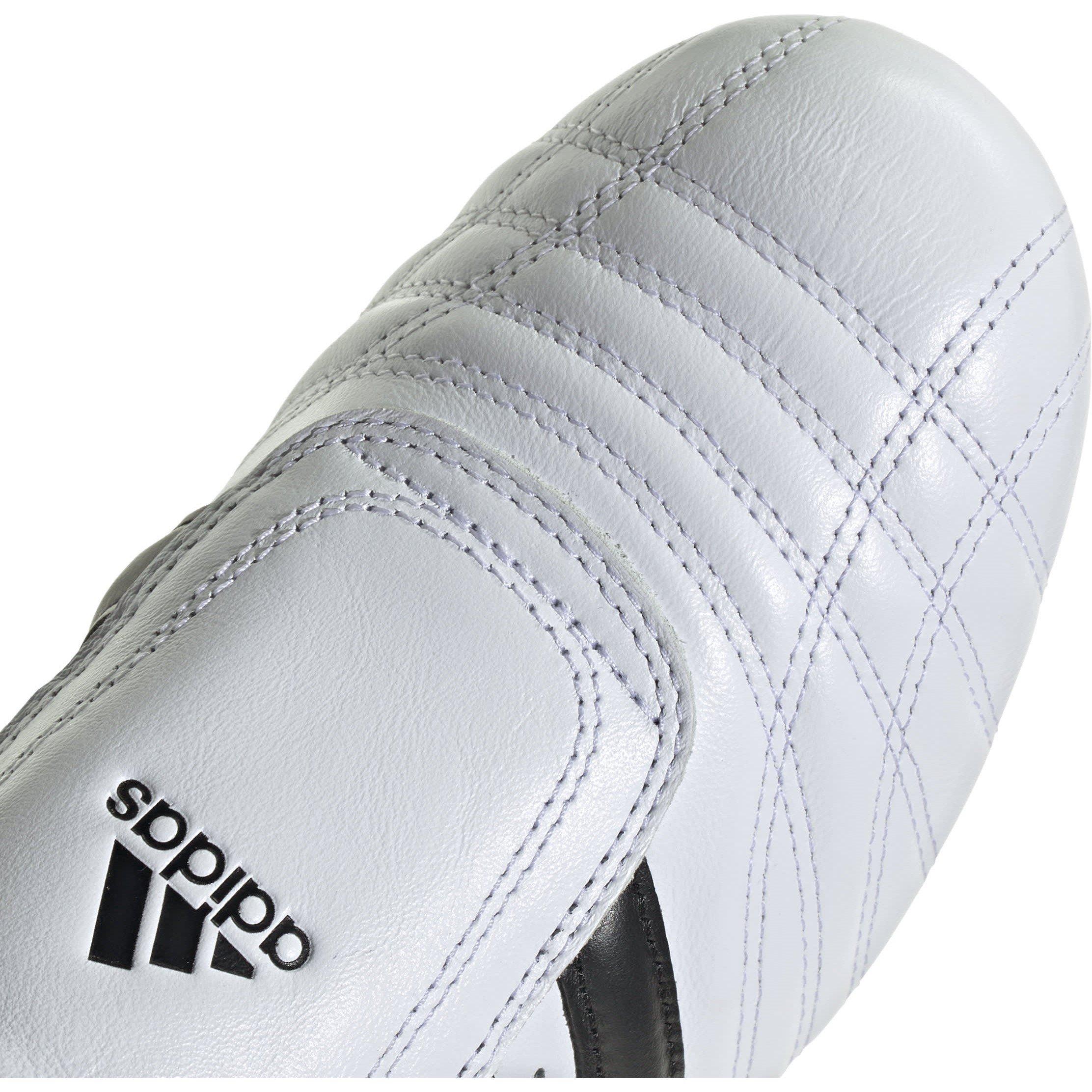 WHITE/BLACK - adidas Originals - Women's Taekwondo Low-Top Trainers - 8