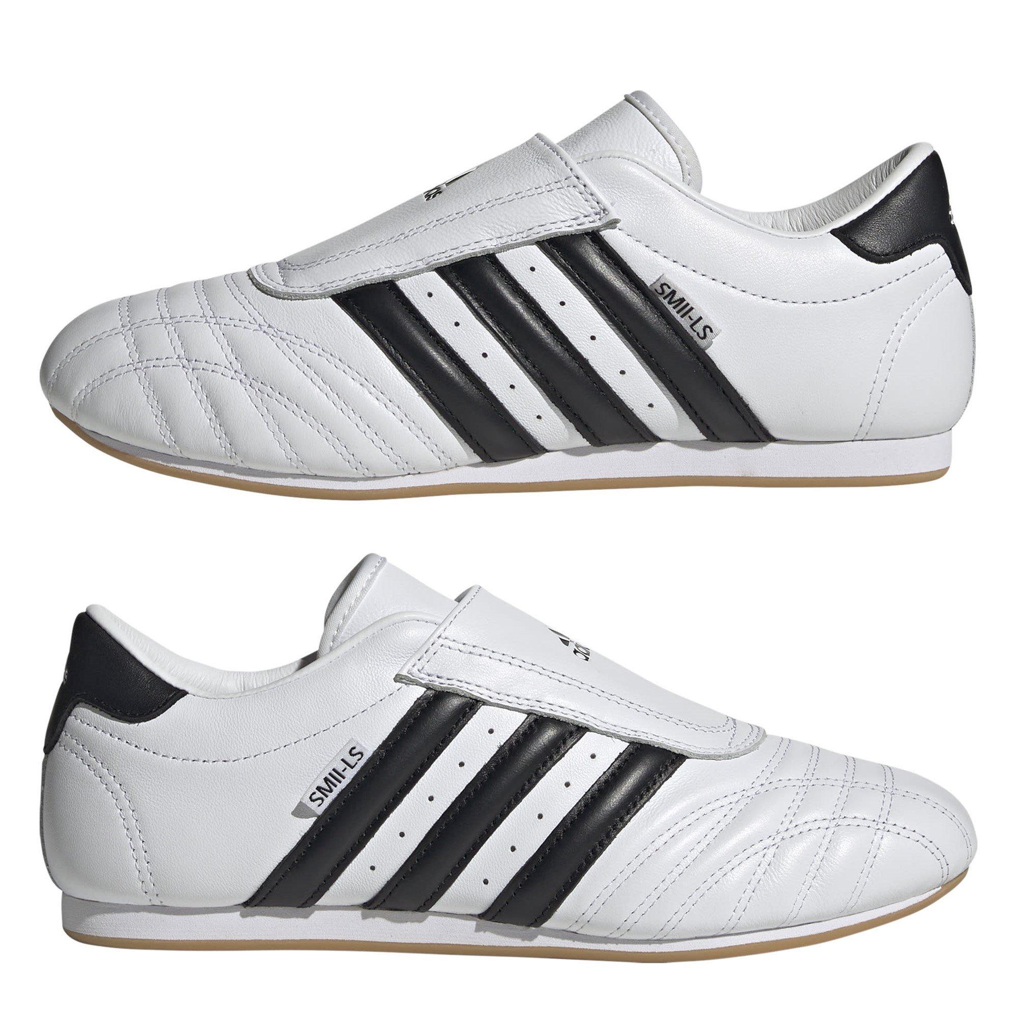 WHITE/BLACK - adidas Originals - Women's Taekwondo Low-Top Trainers - 9