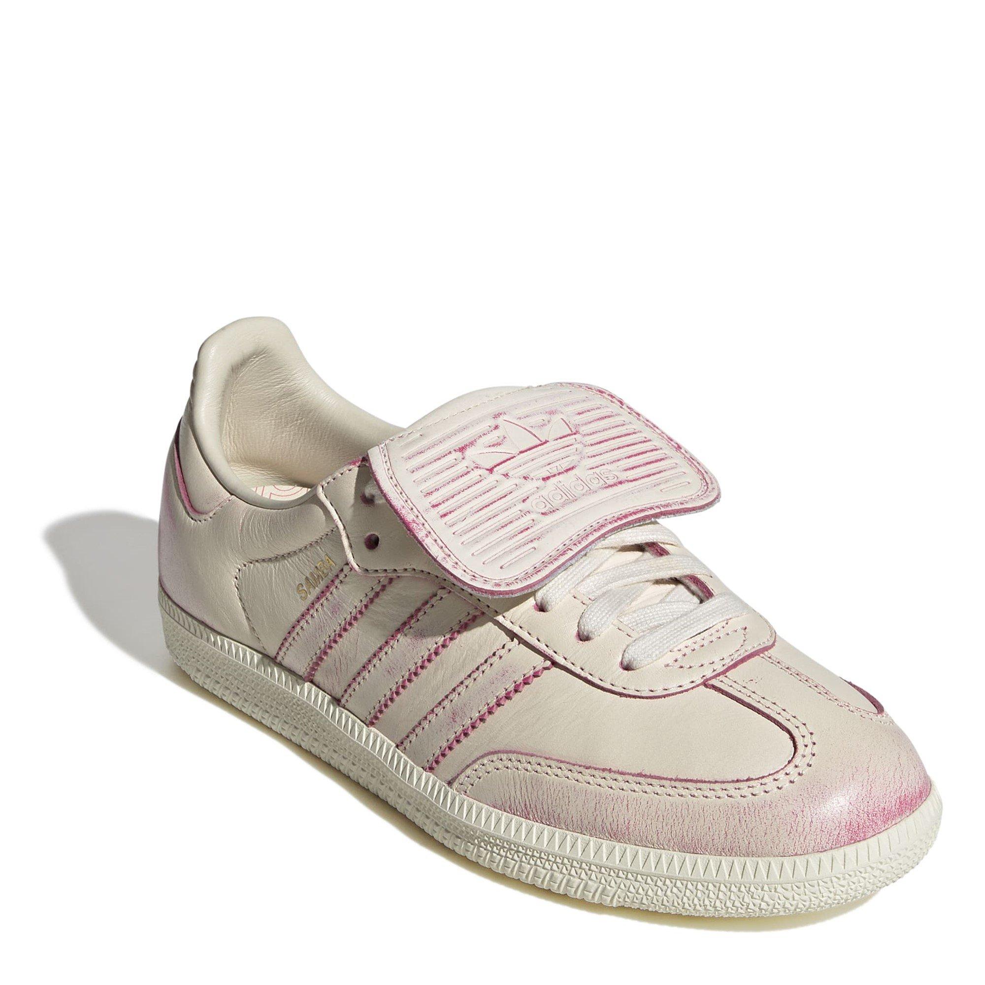 Cream Pink - adidas Originals - Women's Samba Low-Top Trainers - 3