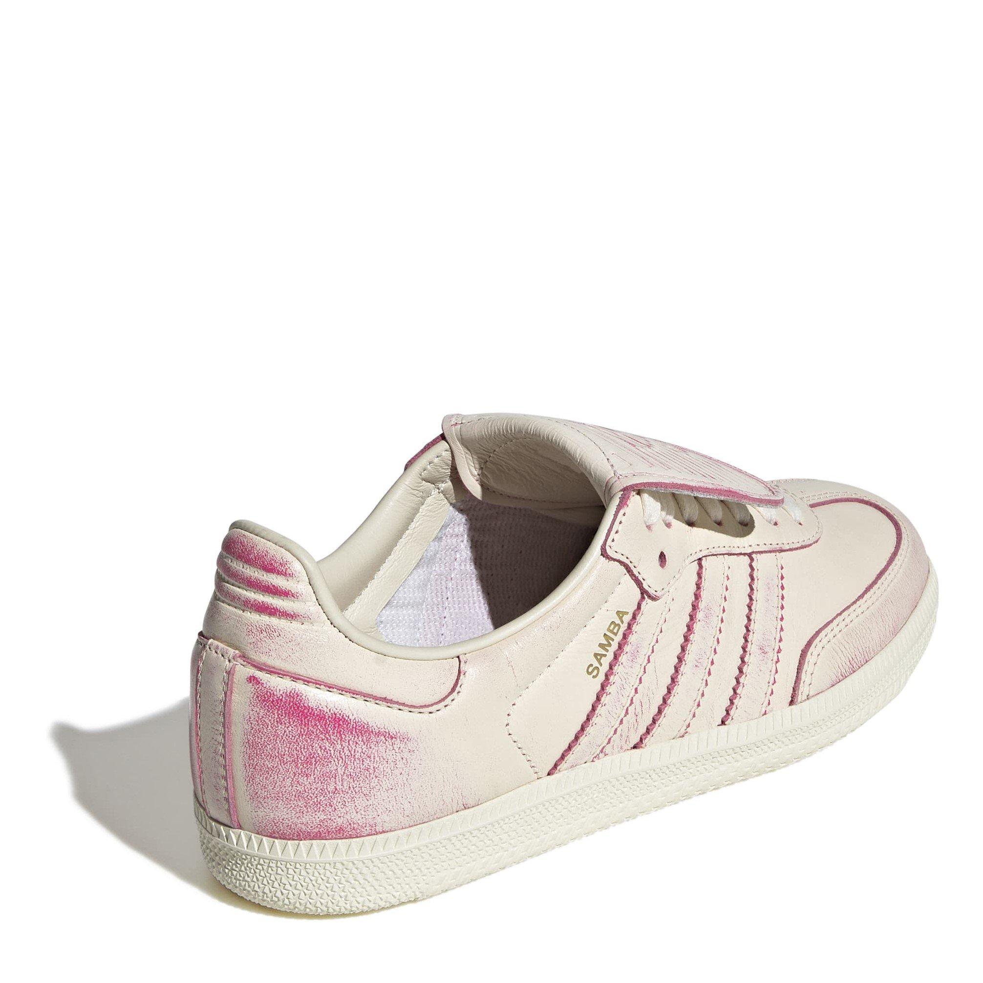 Cream Pink - adidas Originals - Women's Samba Low-Top Trainers - 4