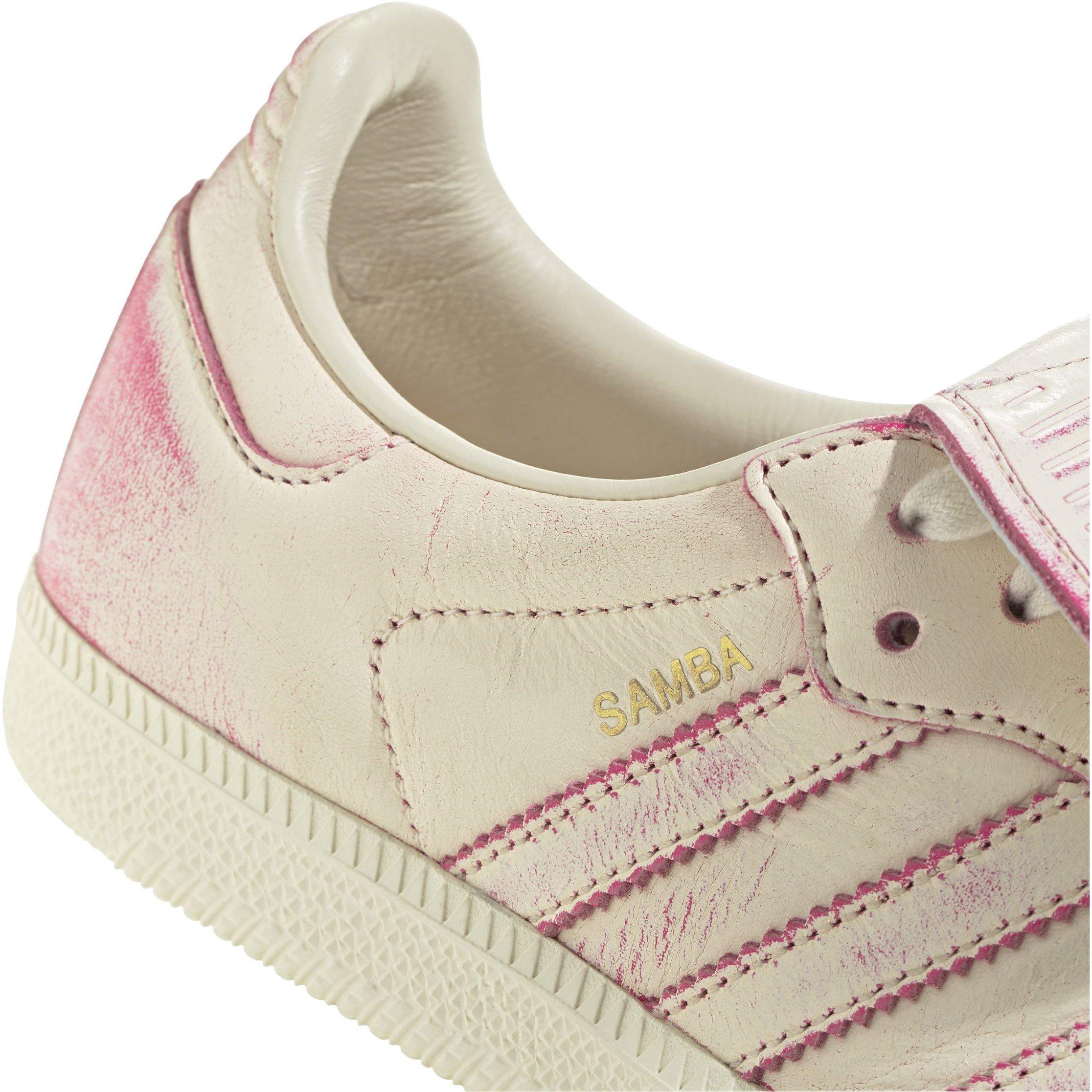 Cream Pink - adidas Originals - Women's Samba Low-Top Trainers - 7