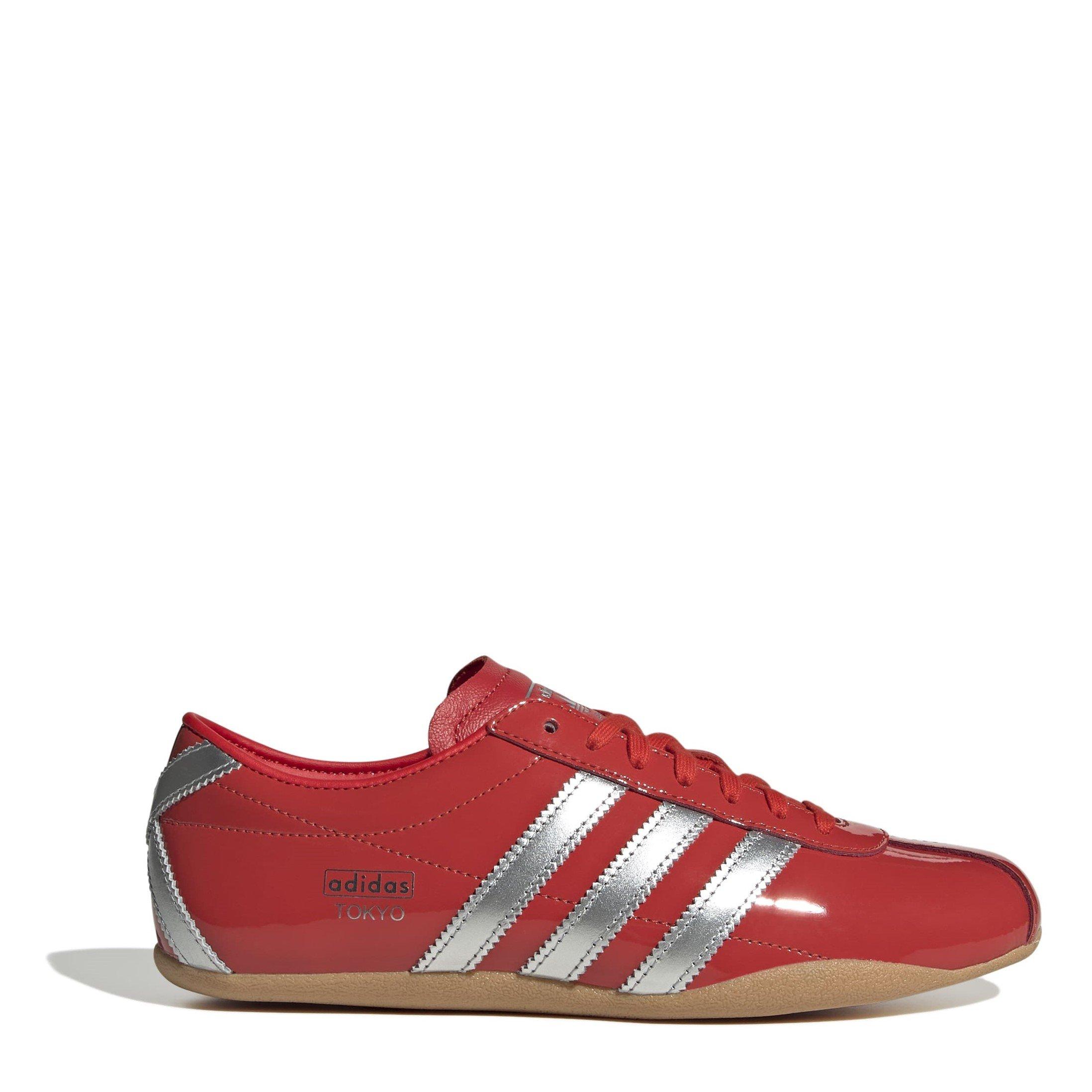 Red - adidas Originals - Women's Tokyo Low-Top Trainers - 1