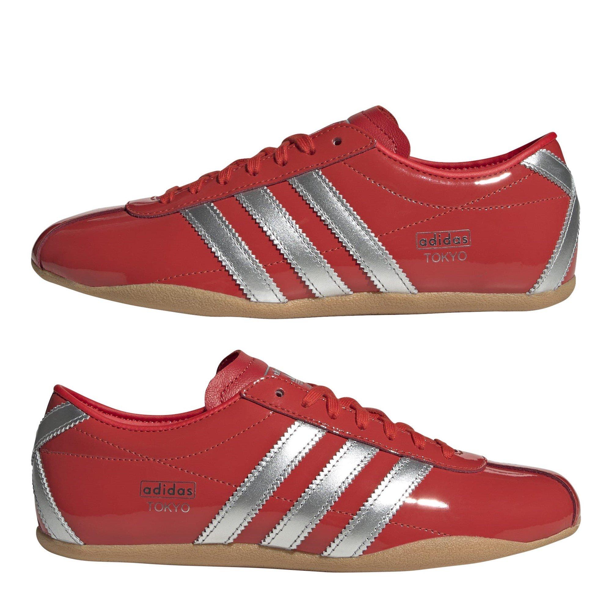 Red - adidas Originals - Women's Tokyo Low-Top Trainers - 9