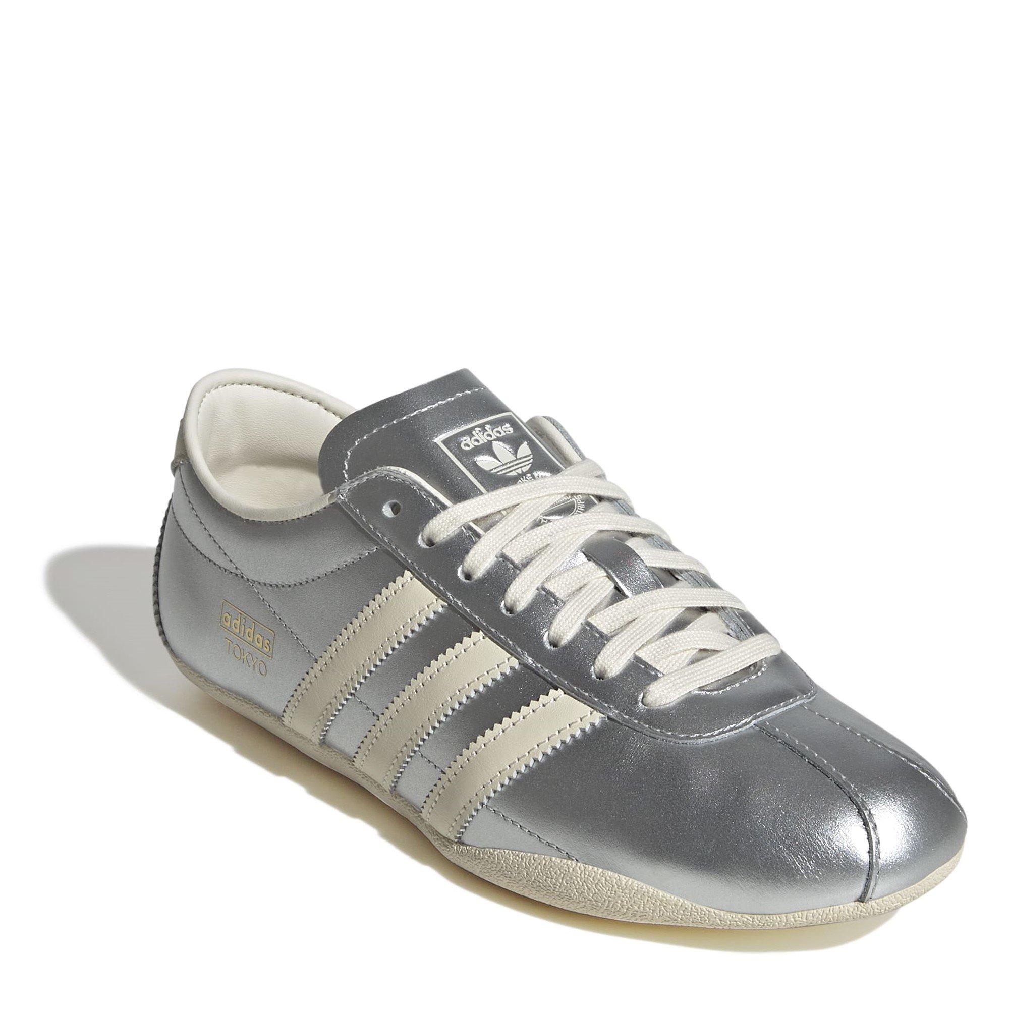 Silver - adidas Originals - Women's Tokyo Low-Top Trainers - 3