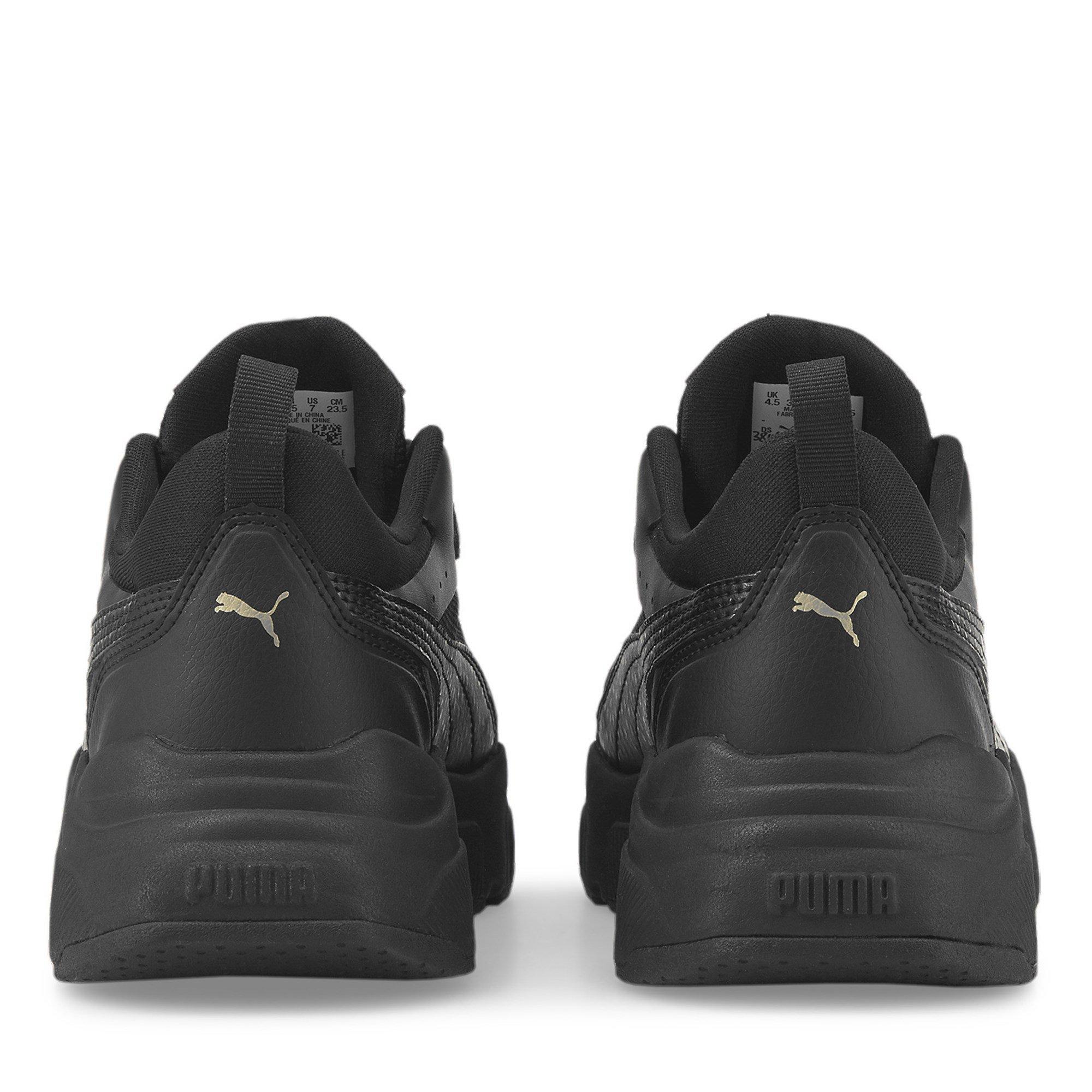 Zwart/ Goud - Puma - Cassia Trainers Ladies - 7