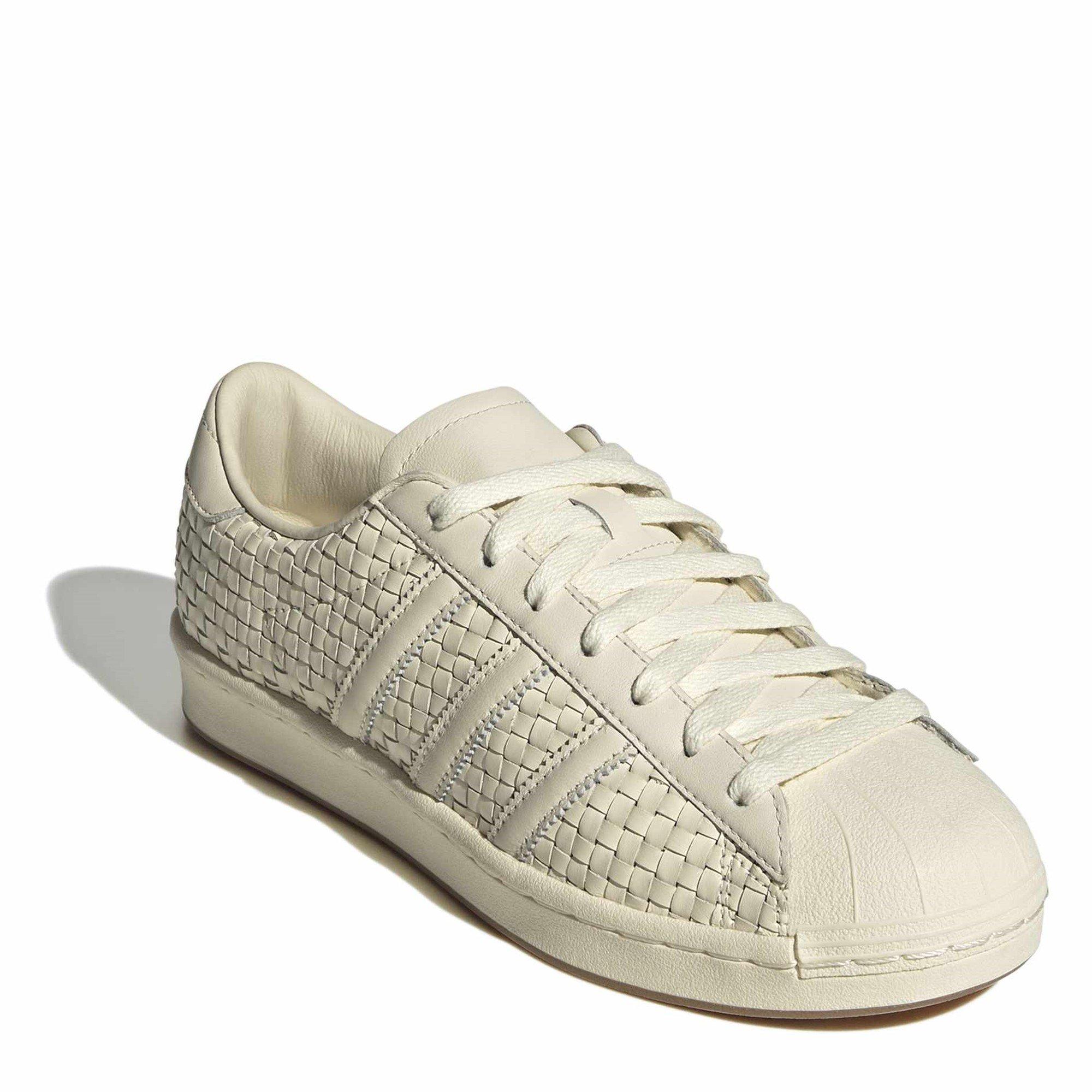 Cream - adidas Originals - Women's SuperStar V Low-Top Trainers - 3