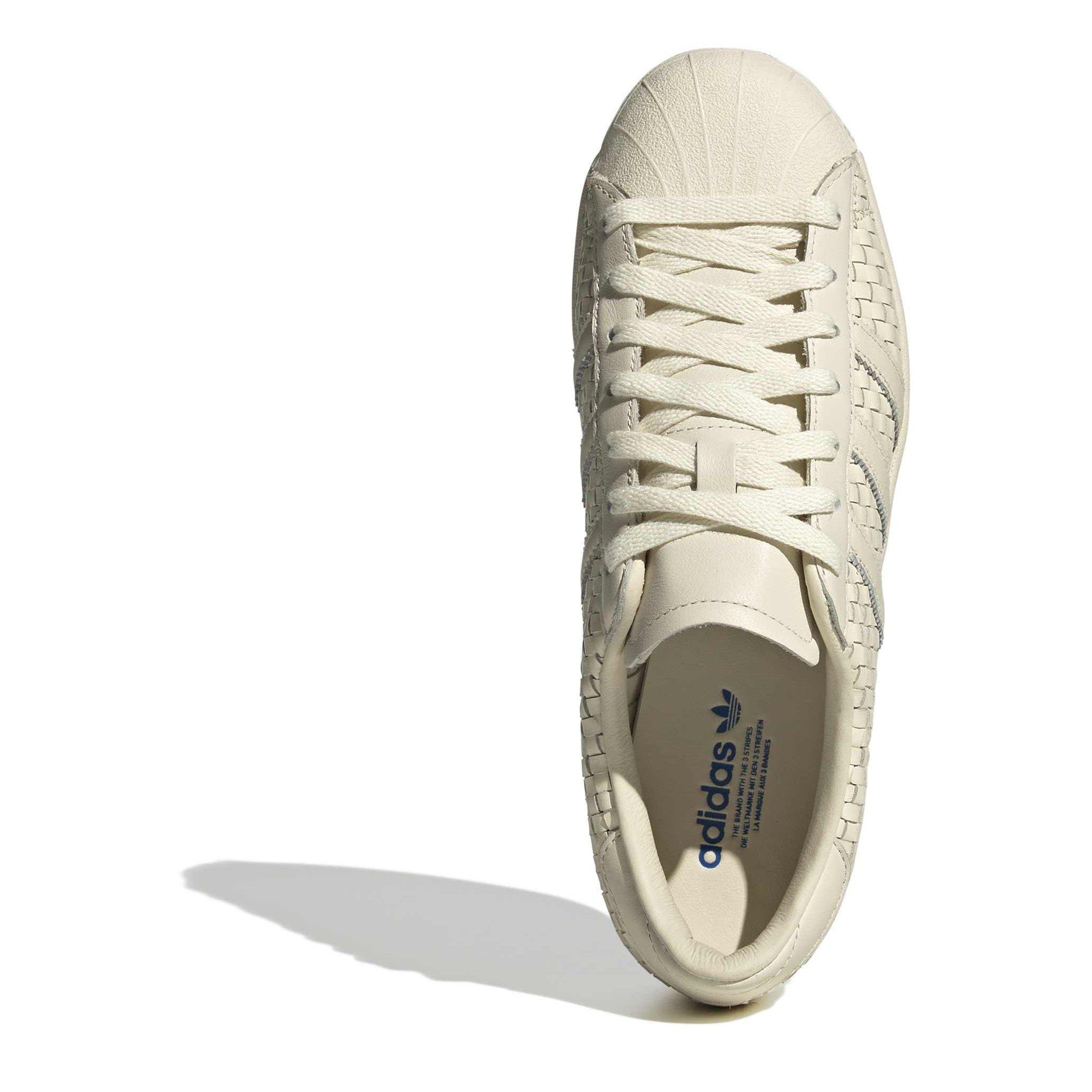 Cream - adidas Originals - Women's SuperStar V Low-Top Trainers - 5