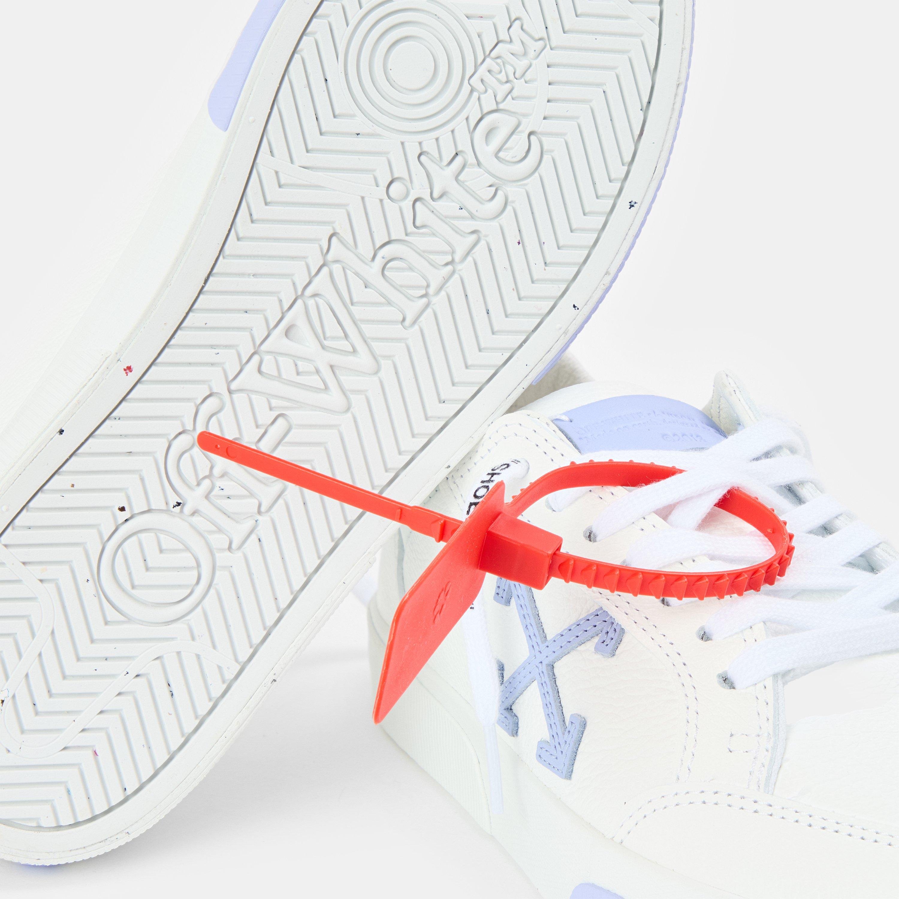 Whte Light Blue - Off White - Women's Vulcan Low-Top Trainers - 4