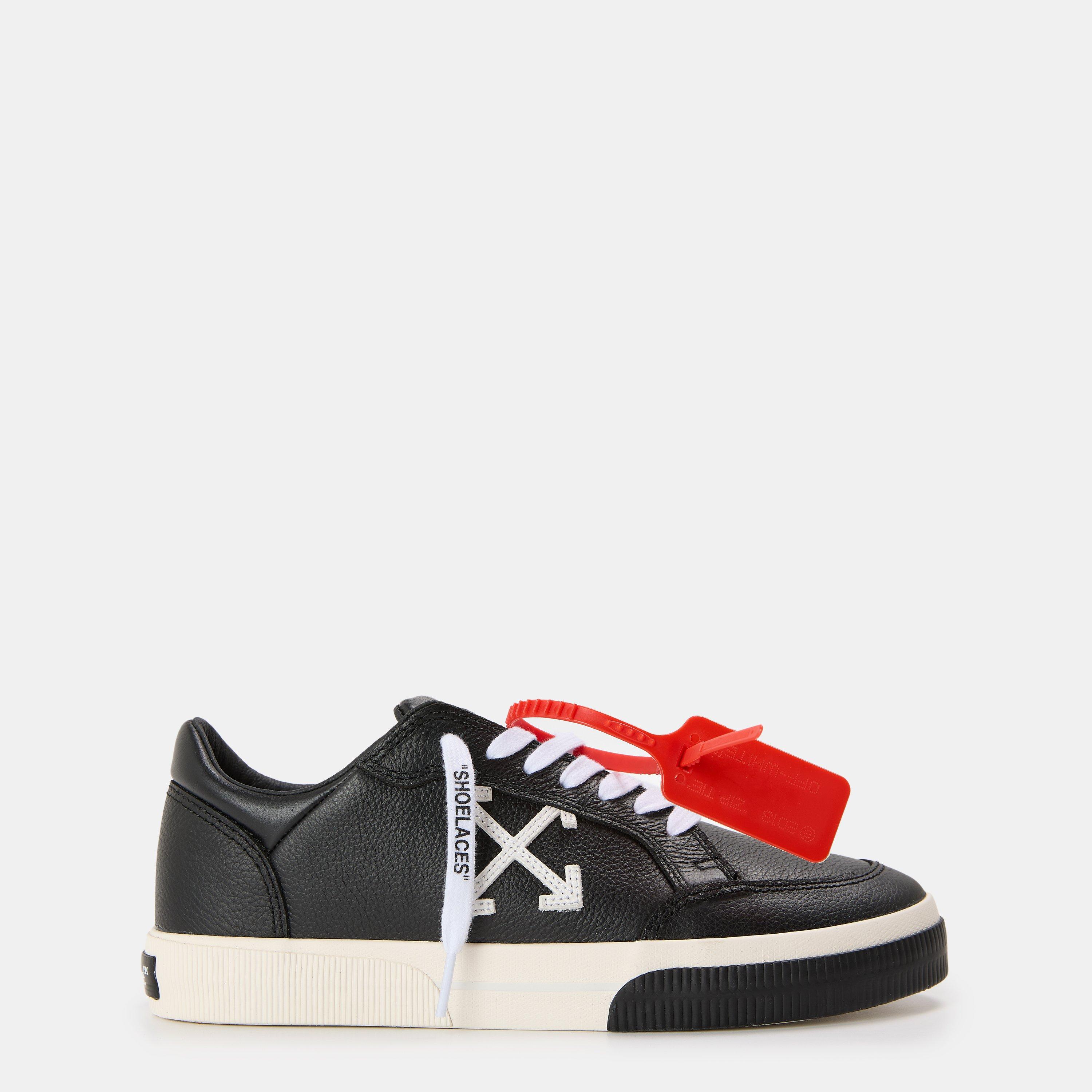 Off White Women's Vulcan Low-Top Trainers - Black White - 7 (40)