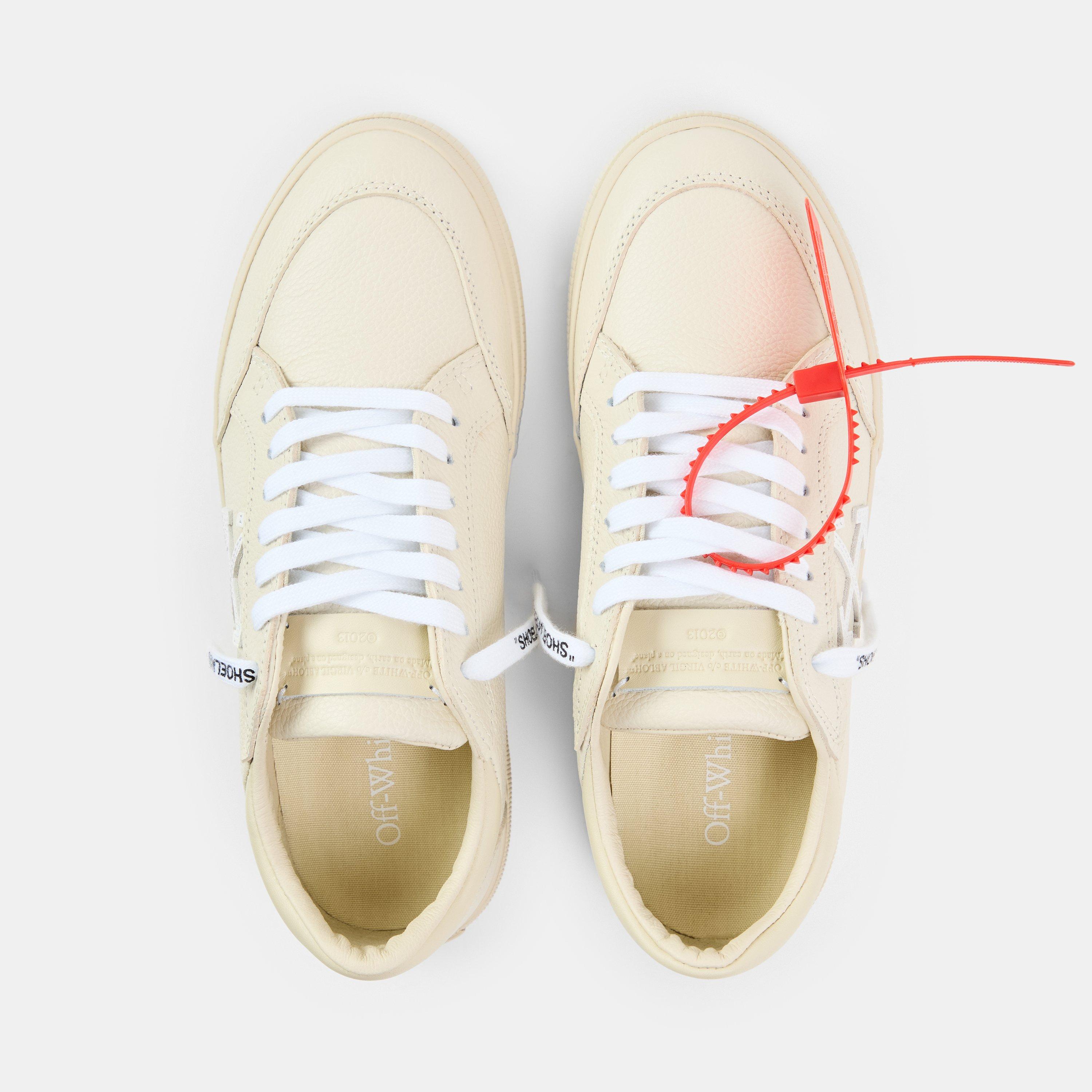 Beige Bige - Off White - Women's Vulcan Low-Top Trainers - 5