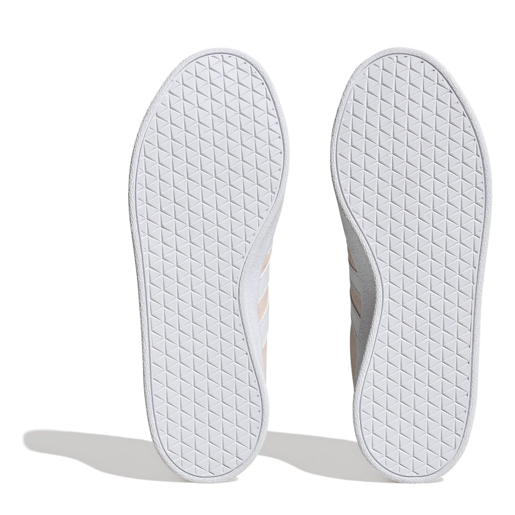 Quartz/Wht/Gold - adidas - VL Court Womens Shoes - 6