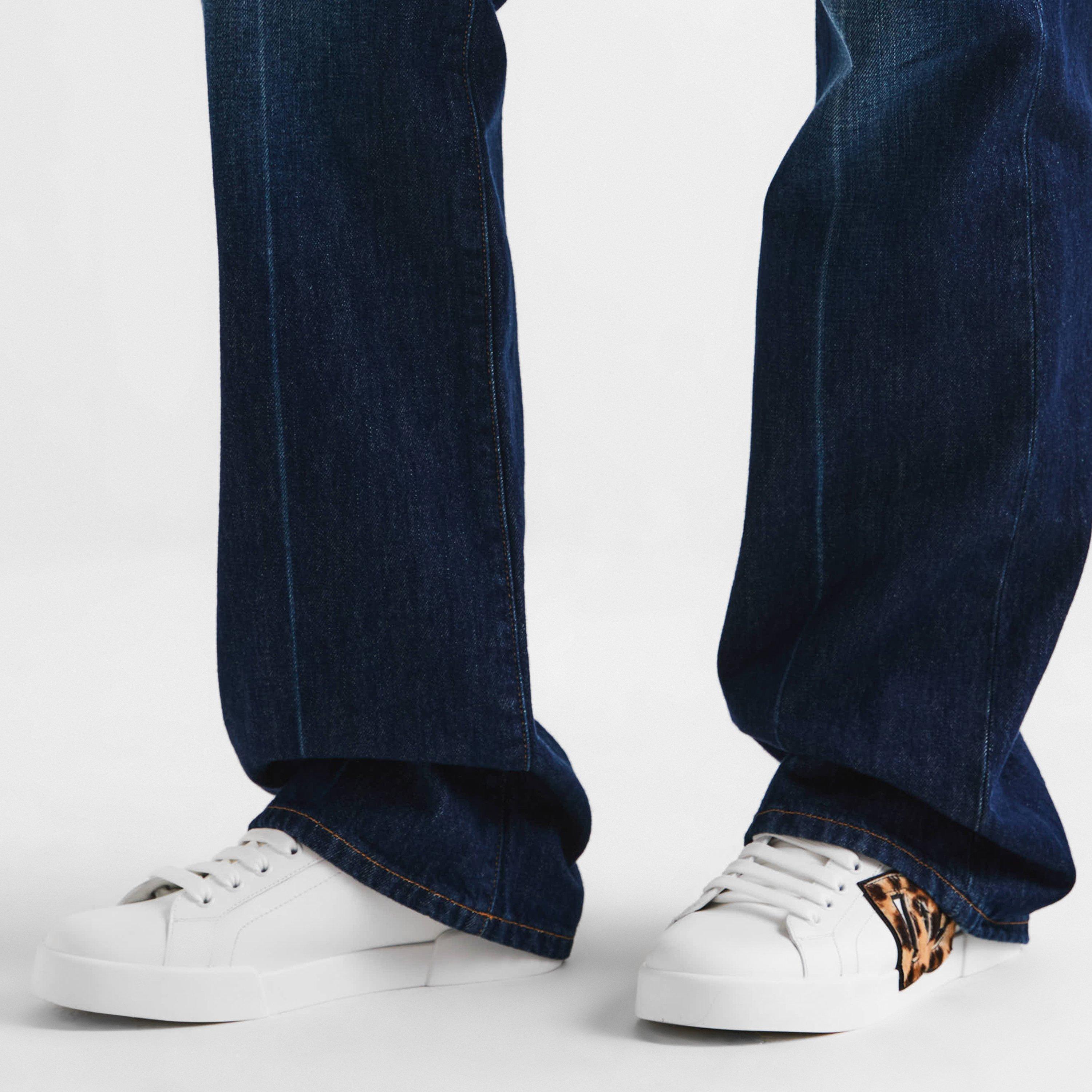 Bianco Leo - Dolce and Gabbana - Women's & Cushioned Low-Top Trainers - 3