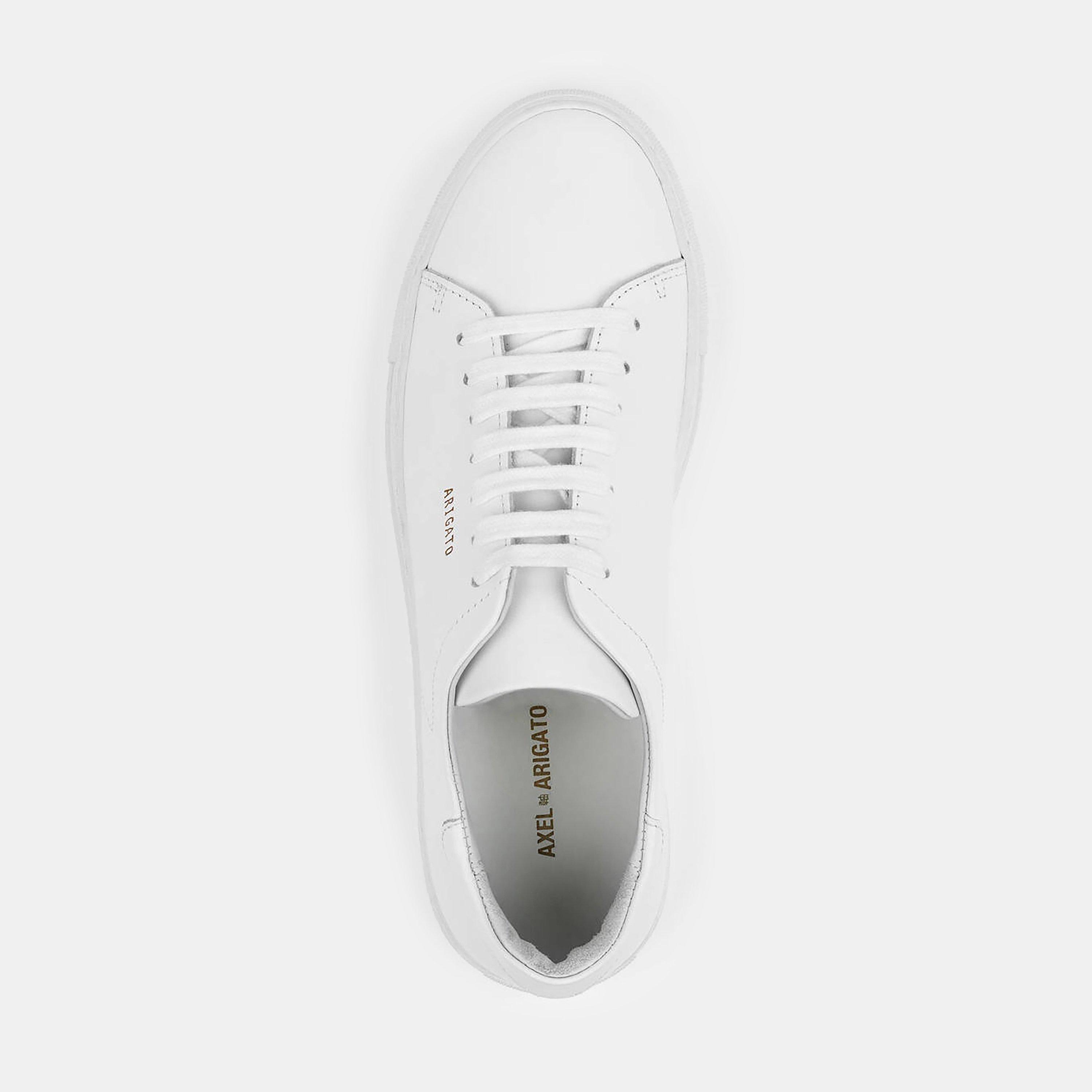 White/White - Axel Arigato - Women's Clean 90 Leather Trainers - 5