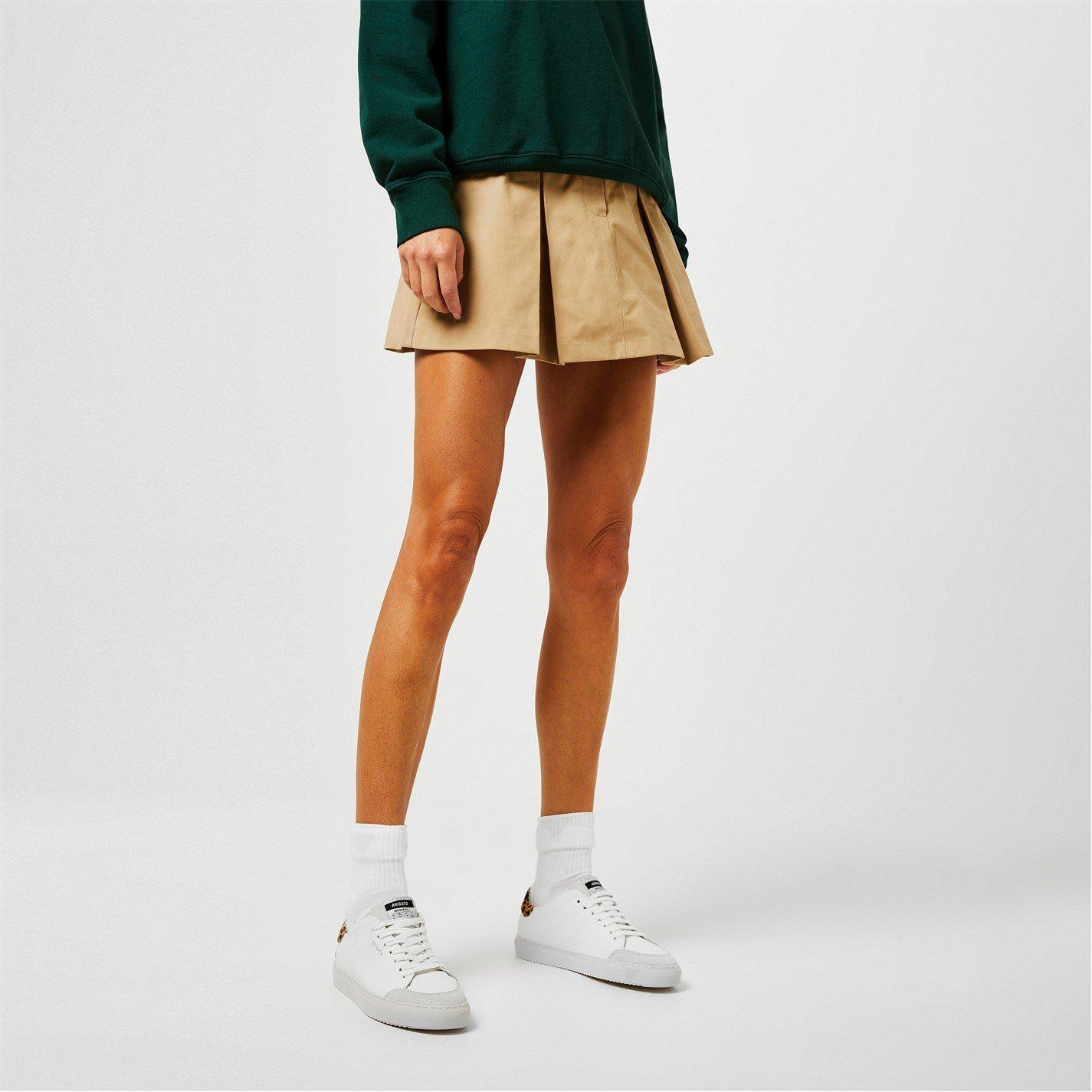 White/Leopard - Axel Arigato - Women's Clean 90 Leather Trainers - 2