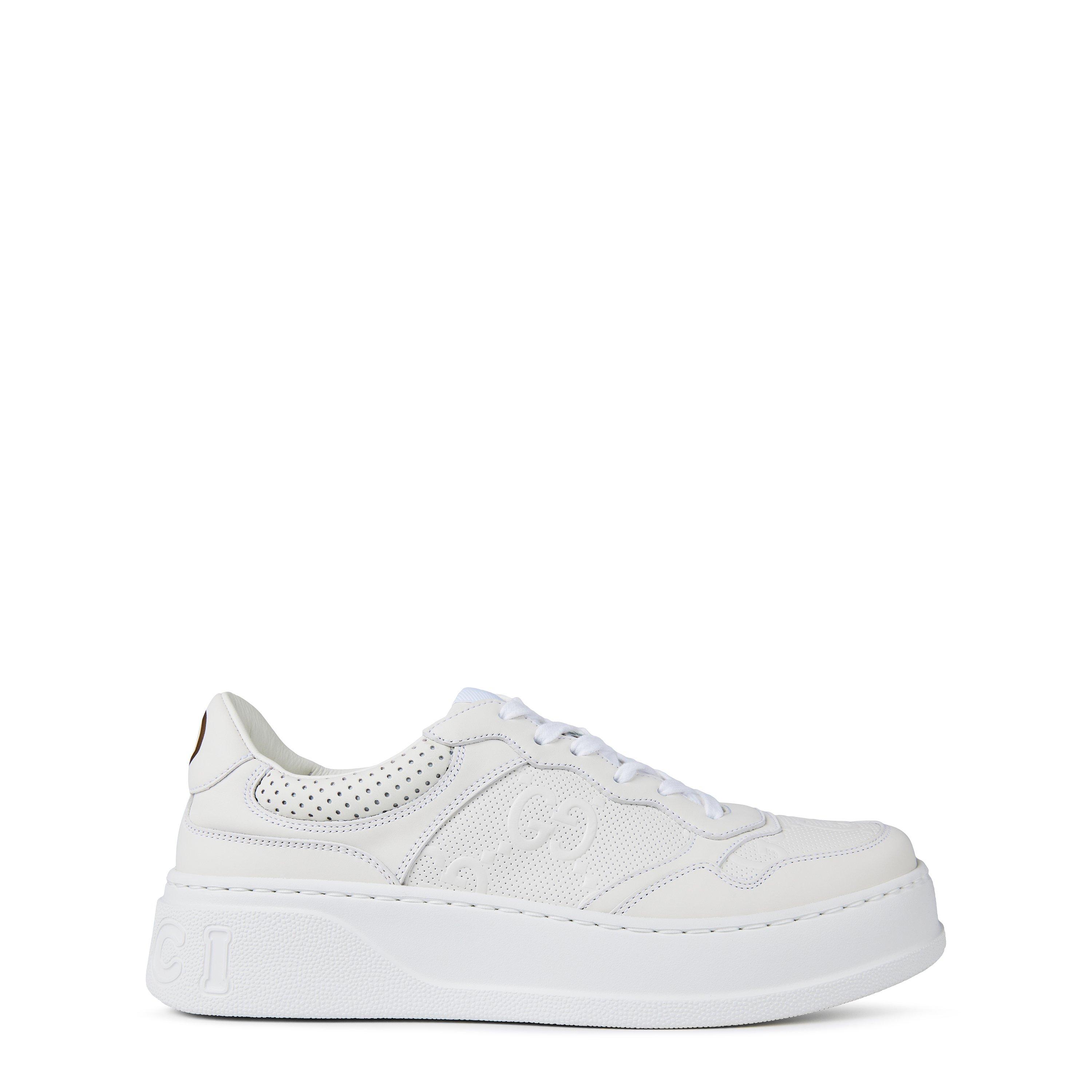 White 9014 - Gucci - Women's GG Canvas Low-Top Trainers - 1