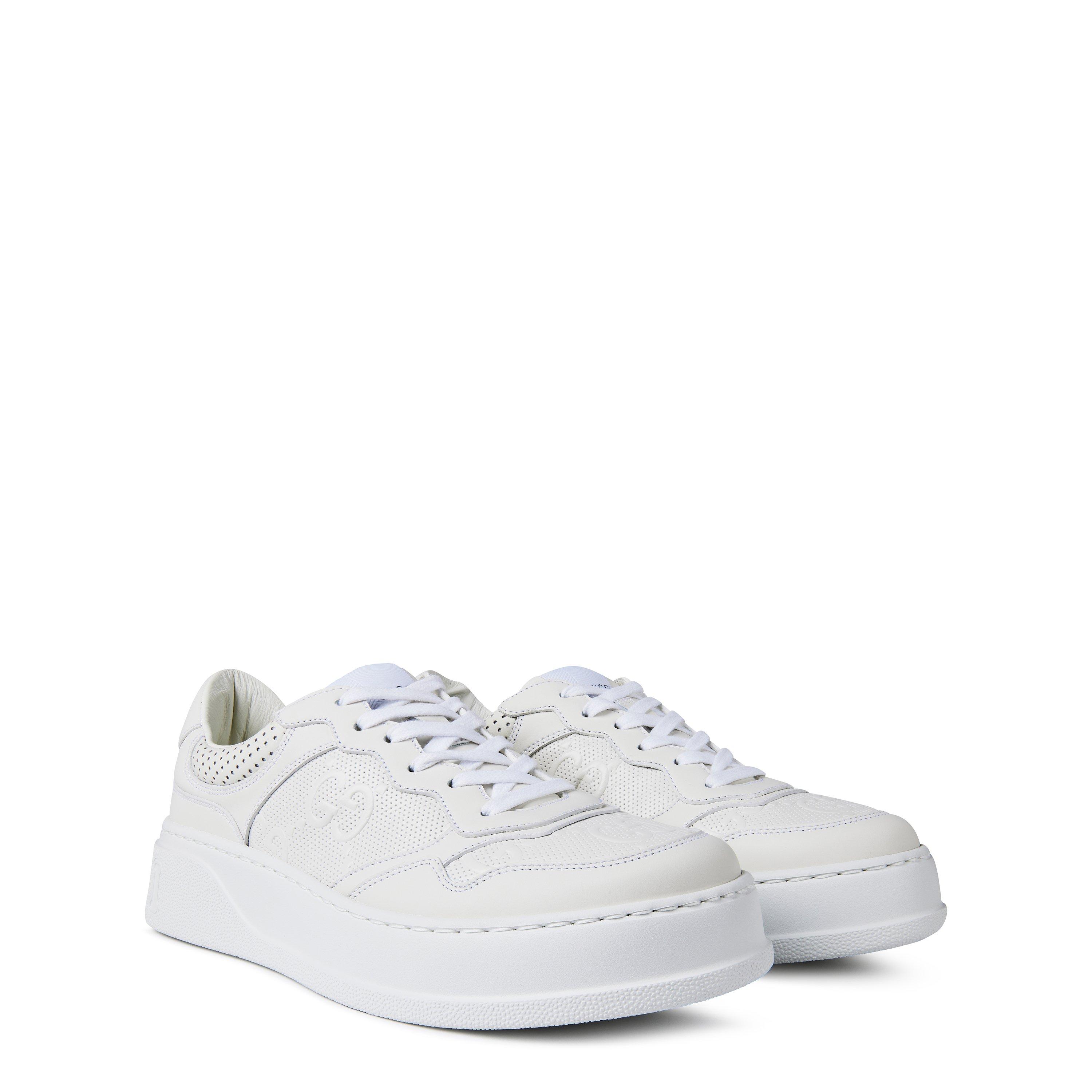 White 9014 - Gucci - Women's GG Canvas Low-Top Trainers - 5