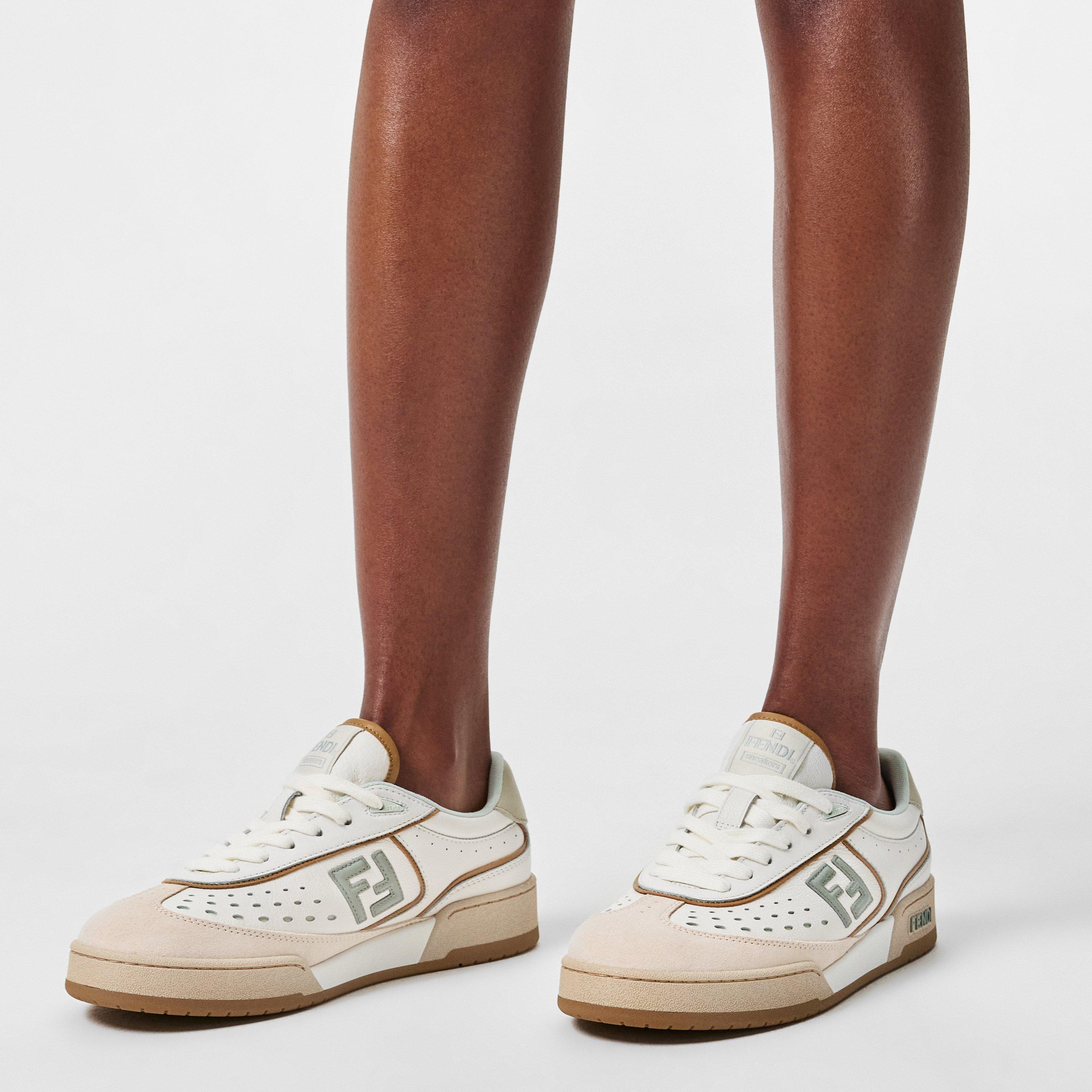 Sage/Linen - Fendi - Ff Match Trainers - 3
