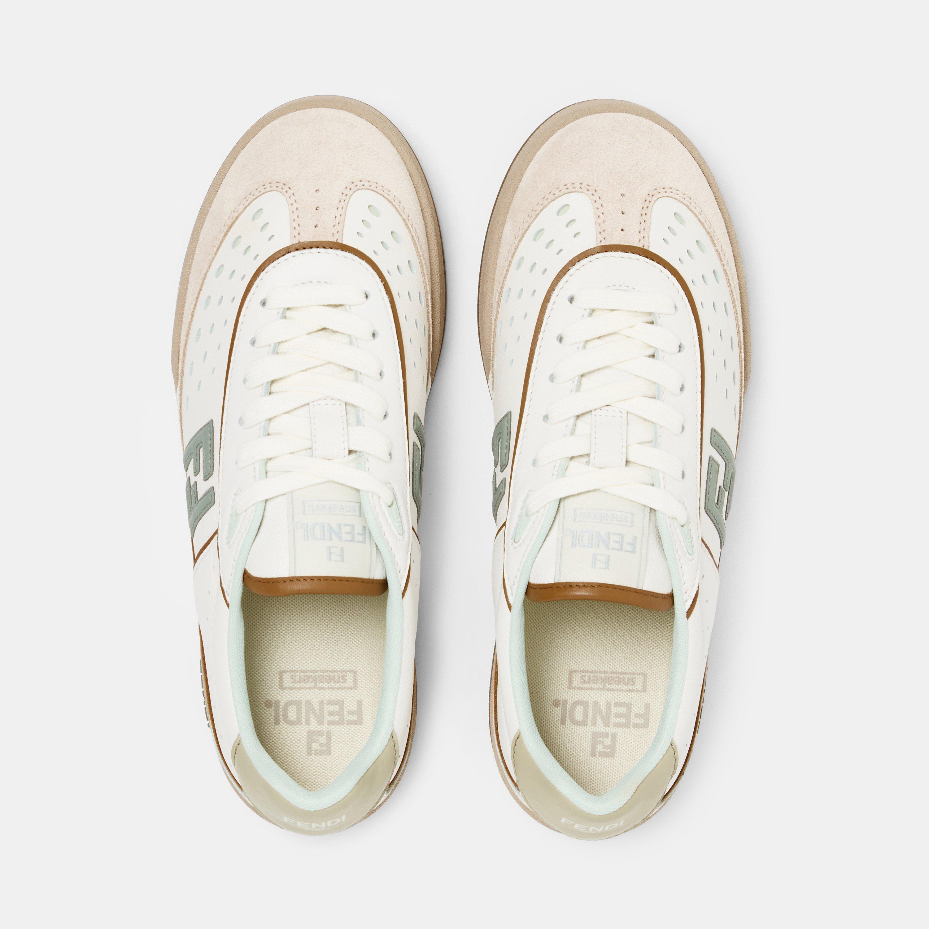 Sage/Linen - Fendi - Ff Match Trainers - 5