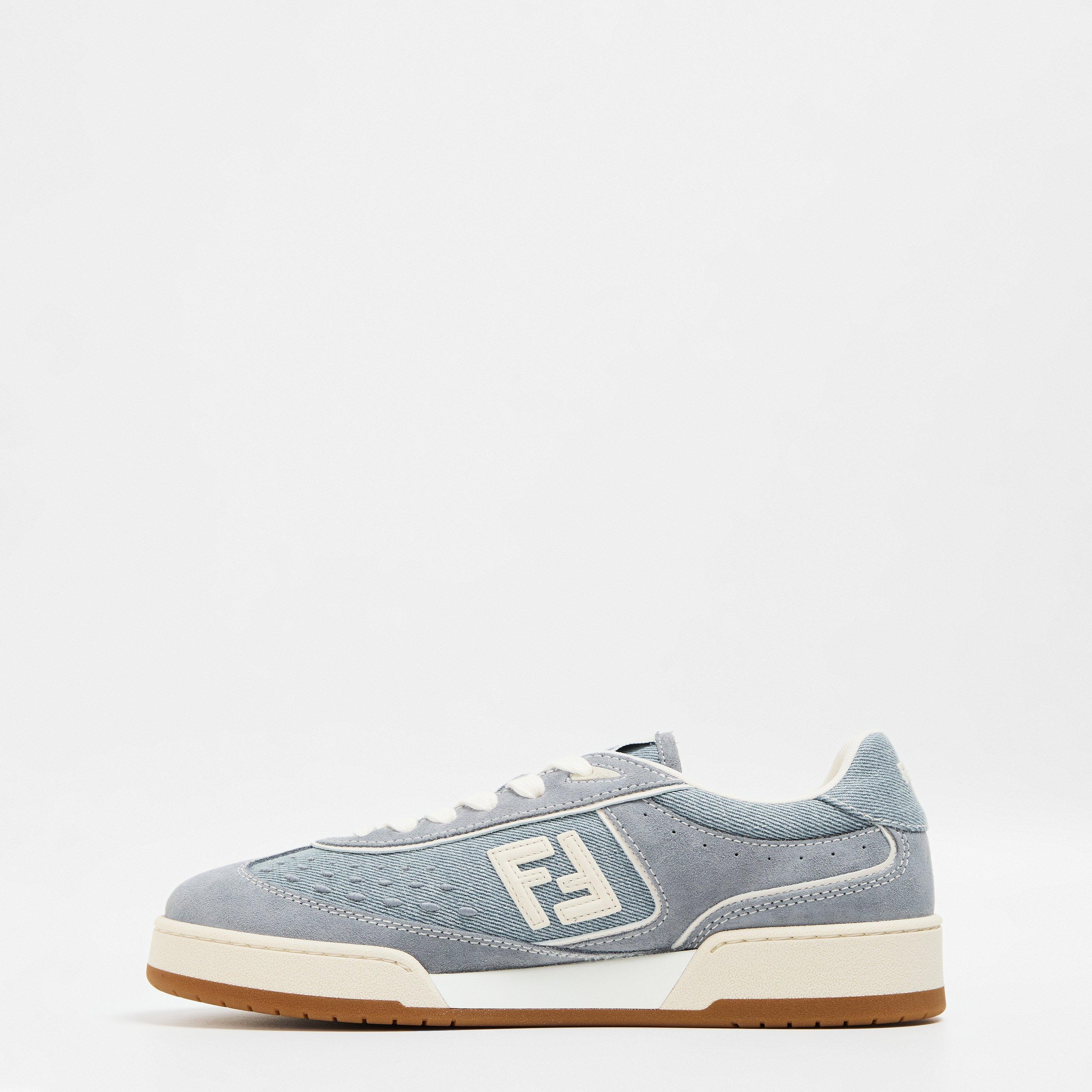Match/Denim - Fendi - Womens Ff Match Trainers - 2