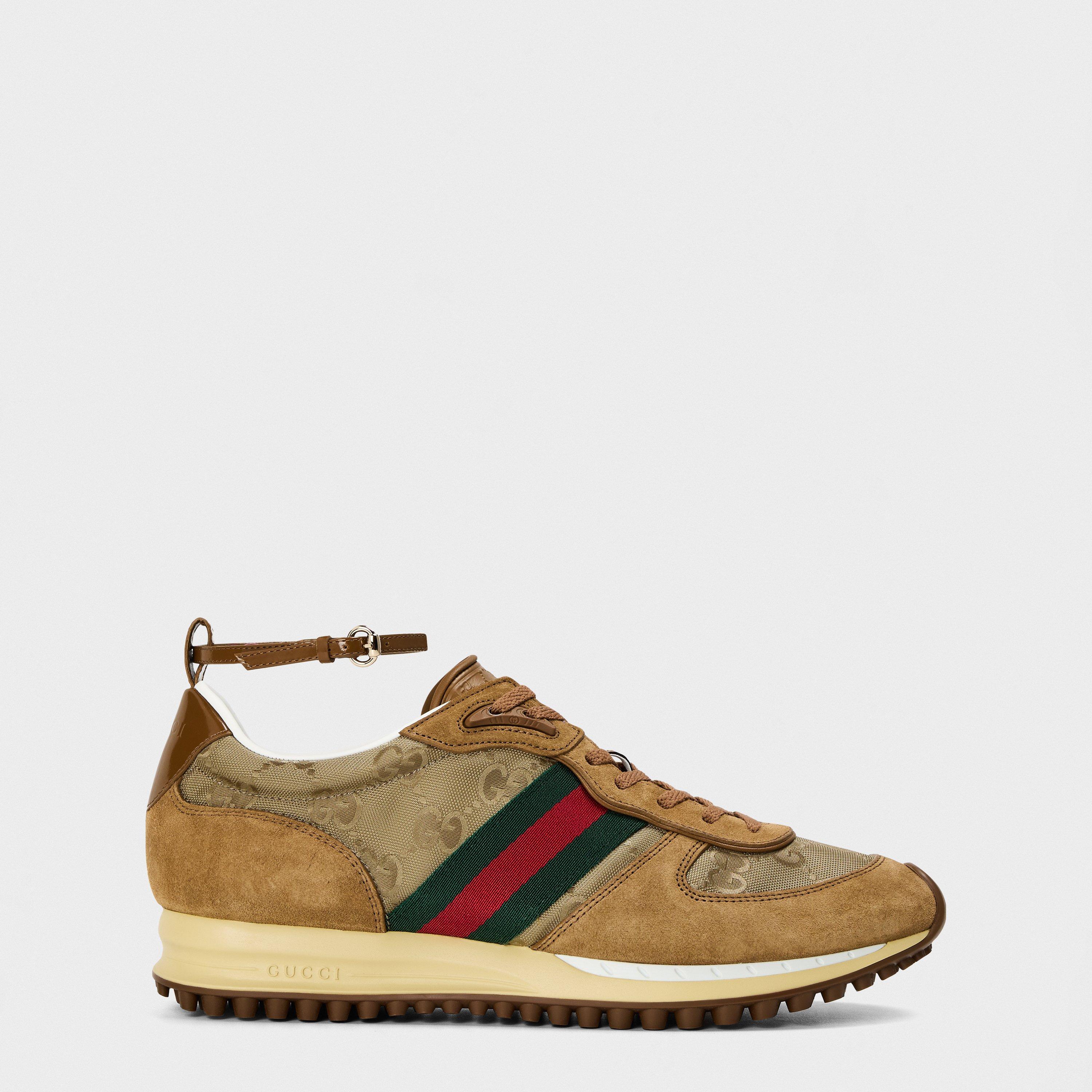 Gucci Re-Motion Sneakers - Camel - Size 5 (38)