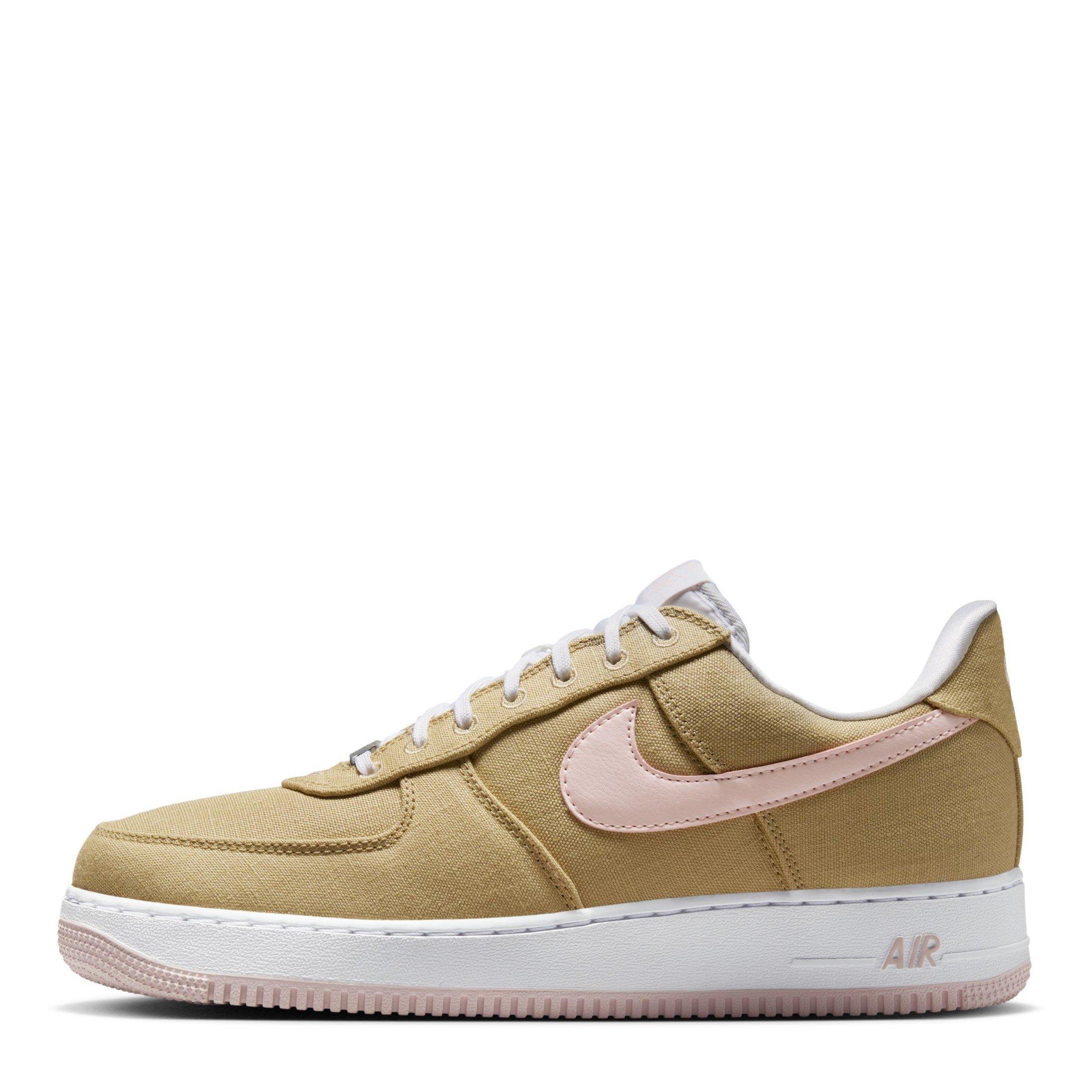 Linen - Nike - Nike Air Force 1 Retro QS Trainers Womens - 2