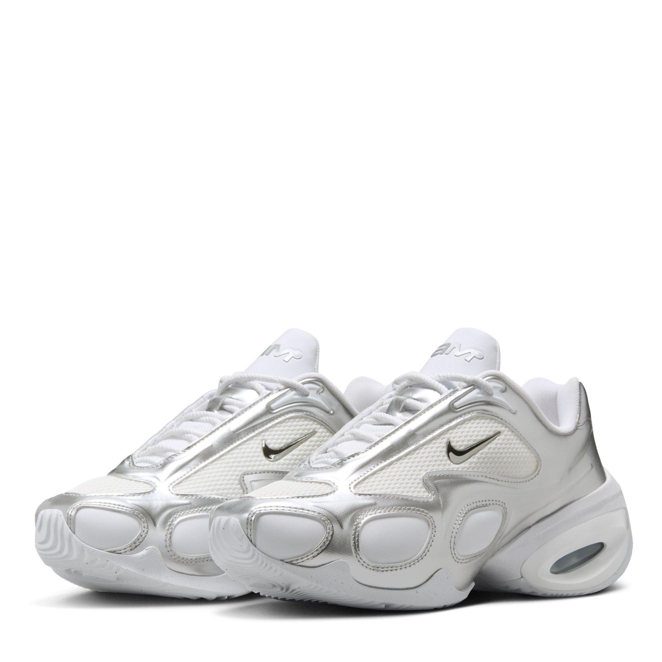 White Met Slvr - Nike - Air Max Muse Trainers - 4