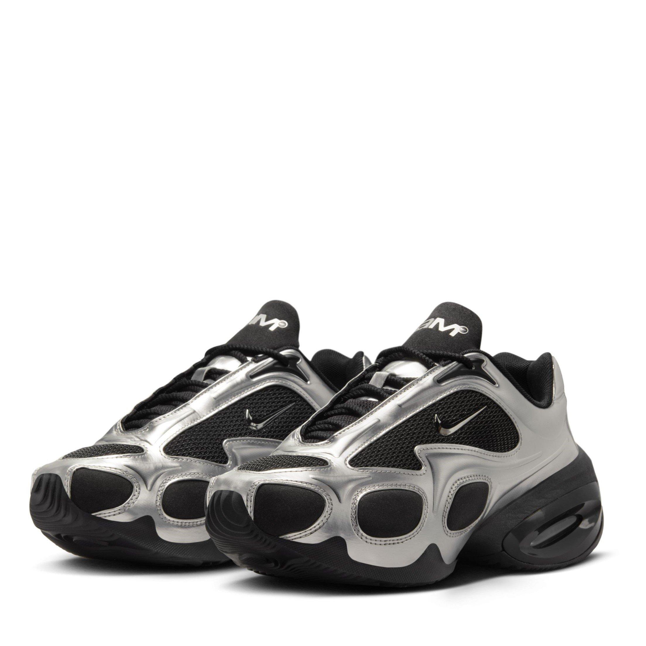 Blk/Met Slvr - Nike - Air Max Muse Trainers - 4