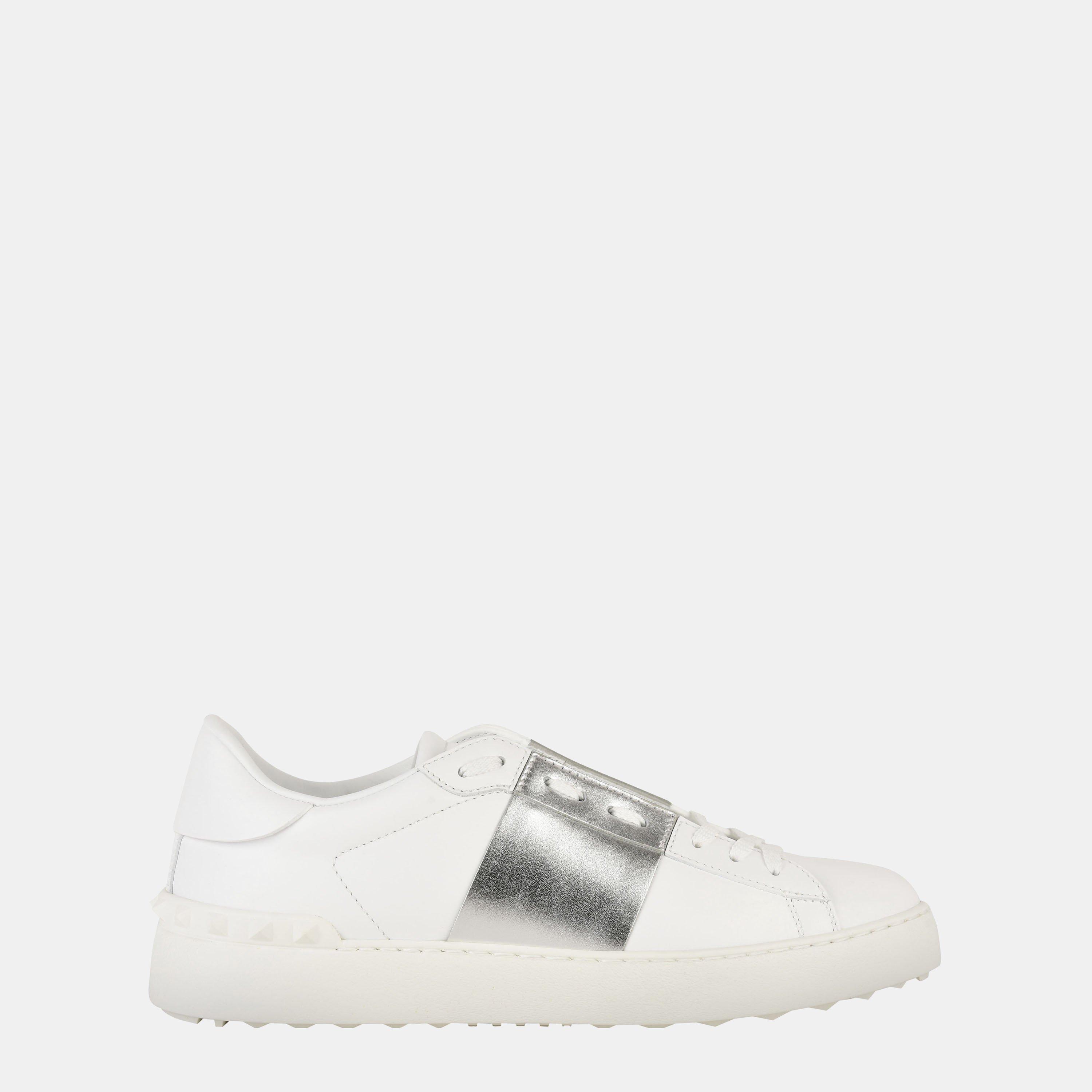 Wht/Silver 857 - Valentino Garavani - Open Sneakers - 1