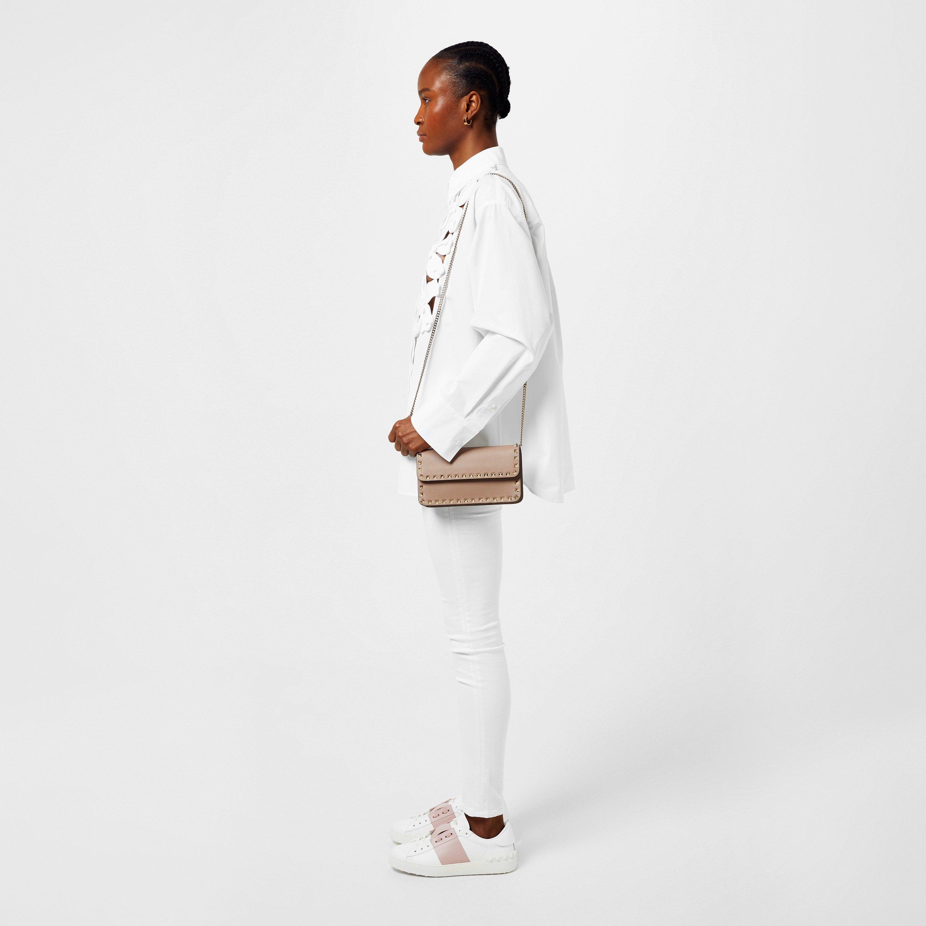 Wht/WtrRose Lth - Valentino Garavani - Open Sneakers - 6