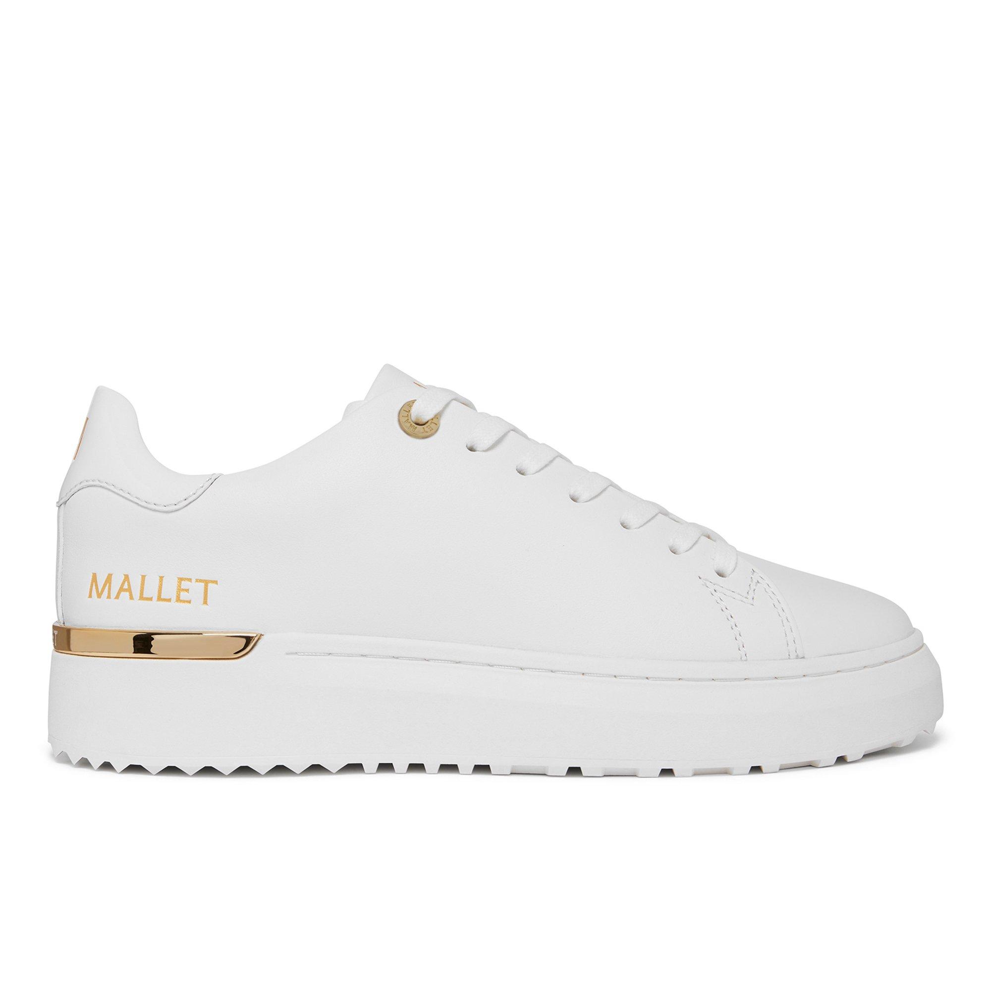 Mallet Women's Grftr Lite Low-Top Trainers - White Gold - 6 (39)
