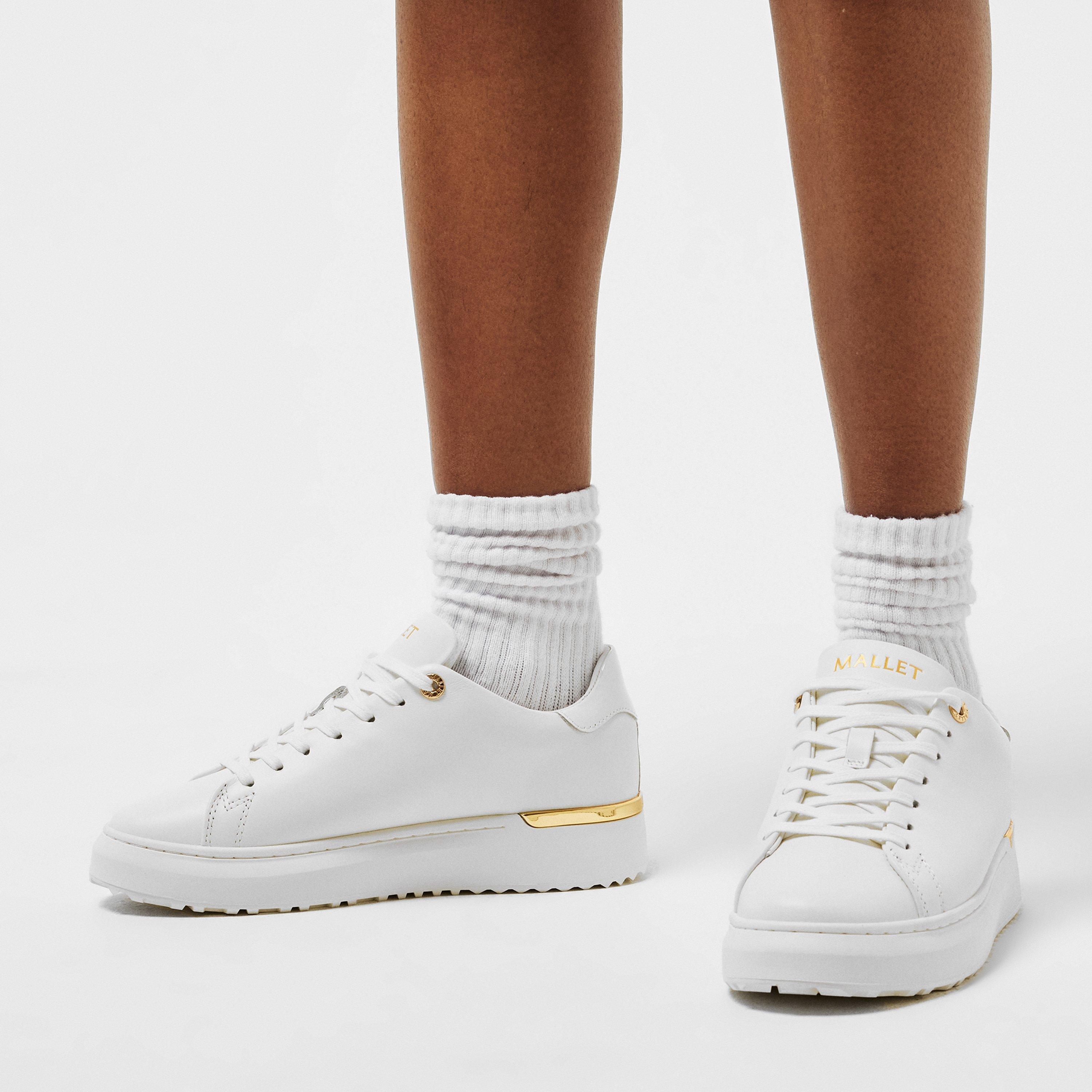 White Gold - Mallet - Women's GRFTR Lite Low-Top Trainers - 3