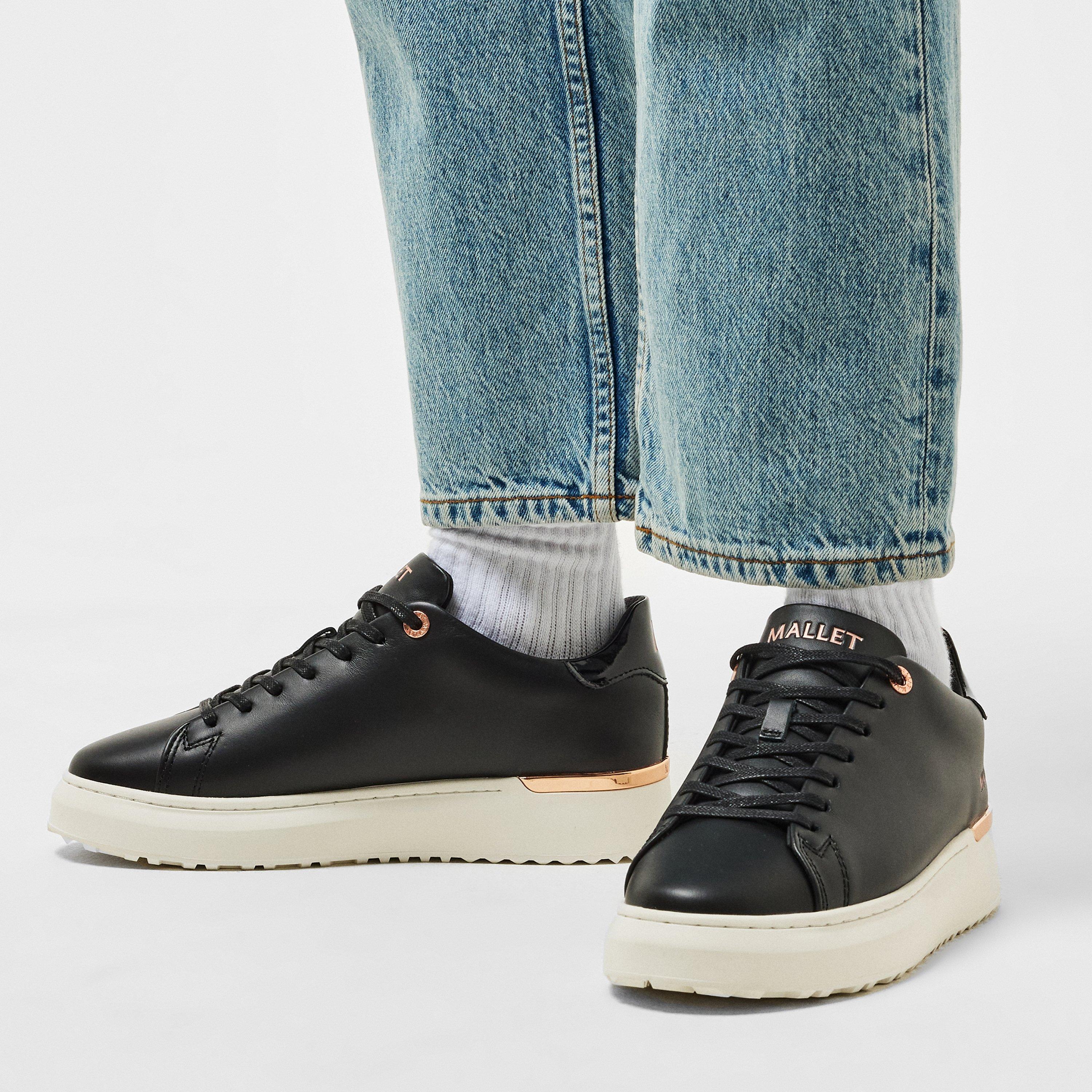 Black Rose Gold - Mallet - Women's GRFTR Lite Low-Top Trainers - 3