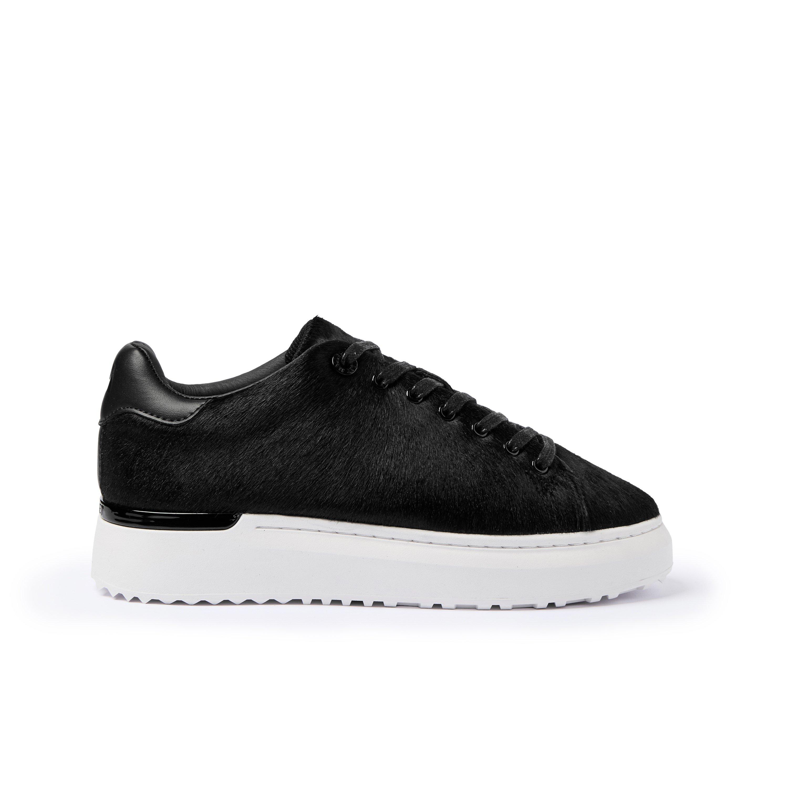 Mallet Women's Grftr Lite Low-Top Trainers - Black Pony Hair - 6 (39)
