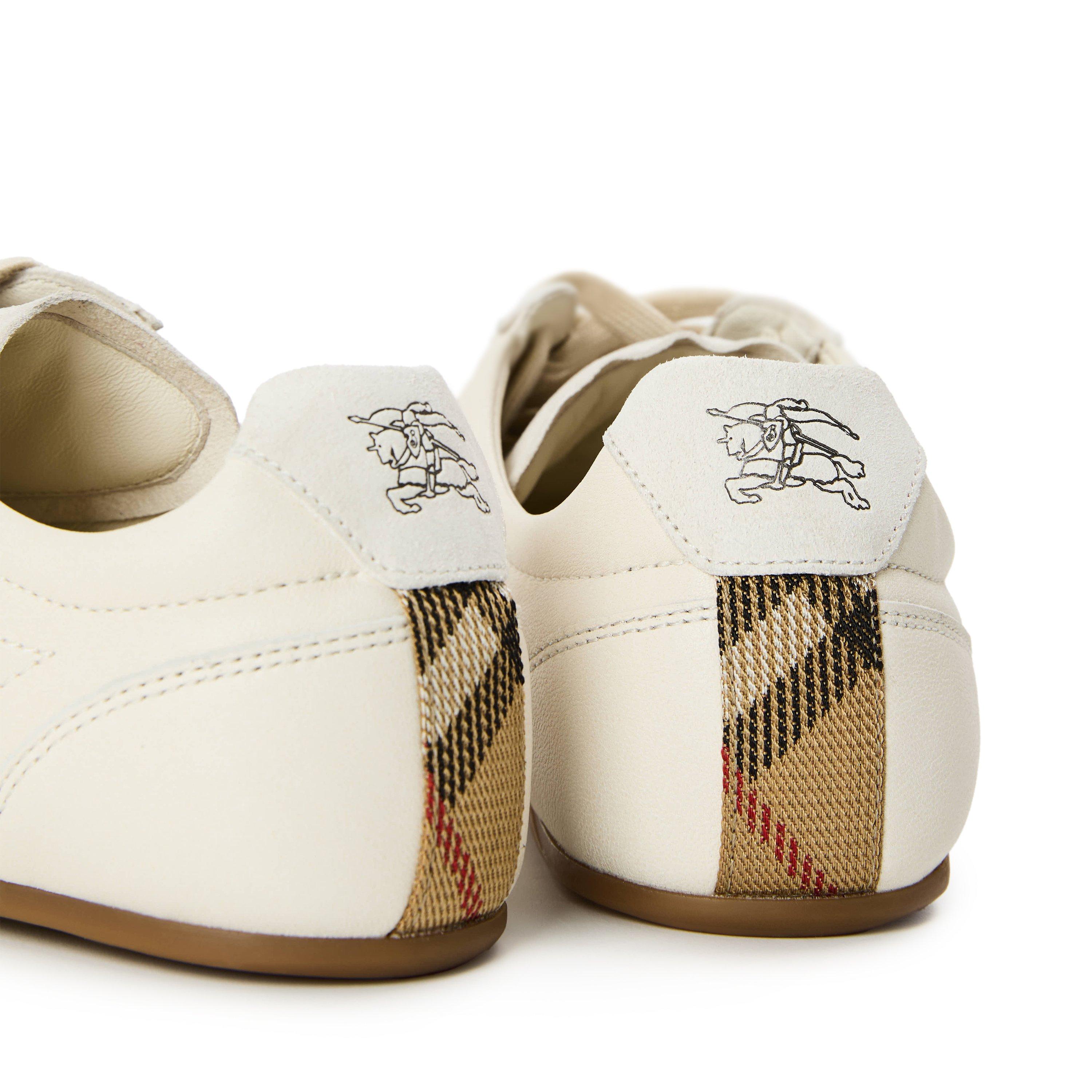 Dove Beige - Burberry - Women's Low-Top Trainers - 3