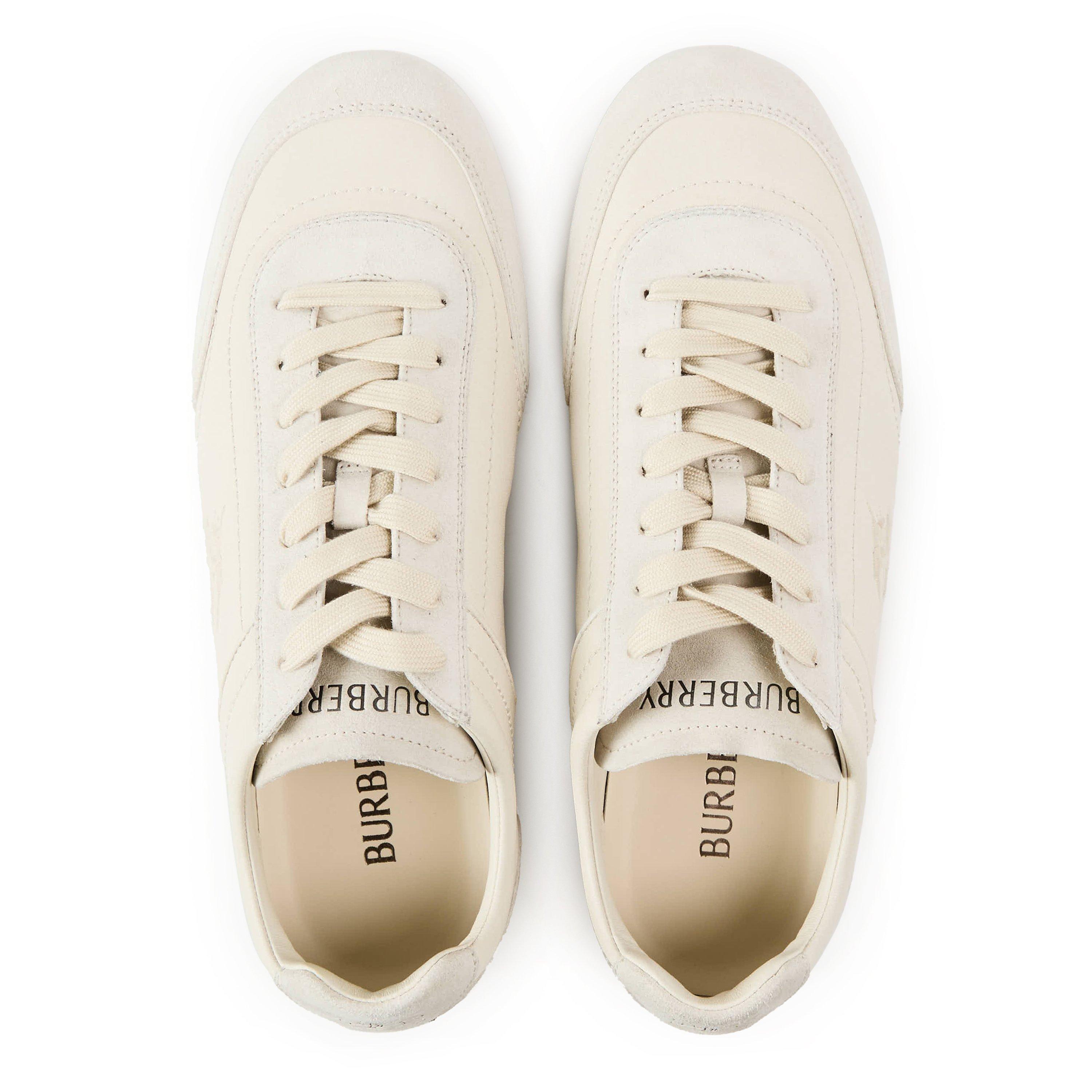 Dove Beige - Burberry - Women's Low-Top Trainers - 4