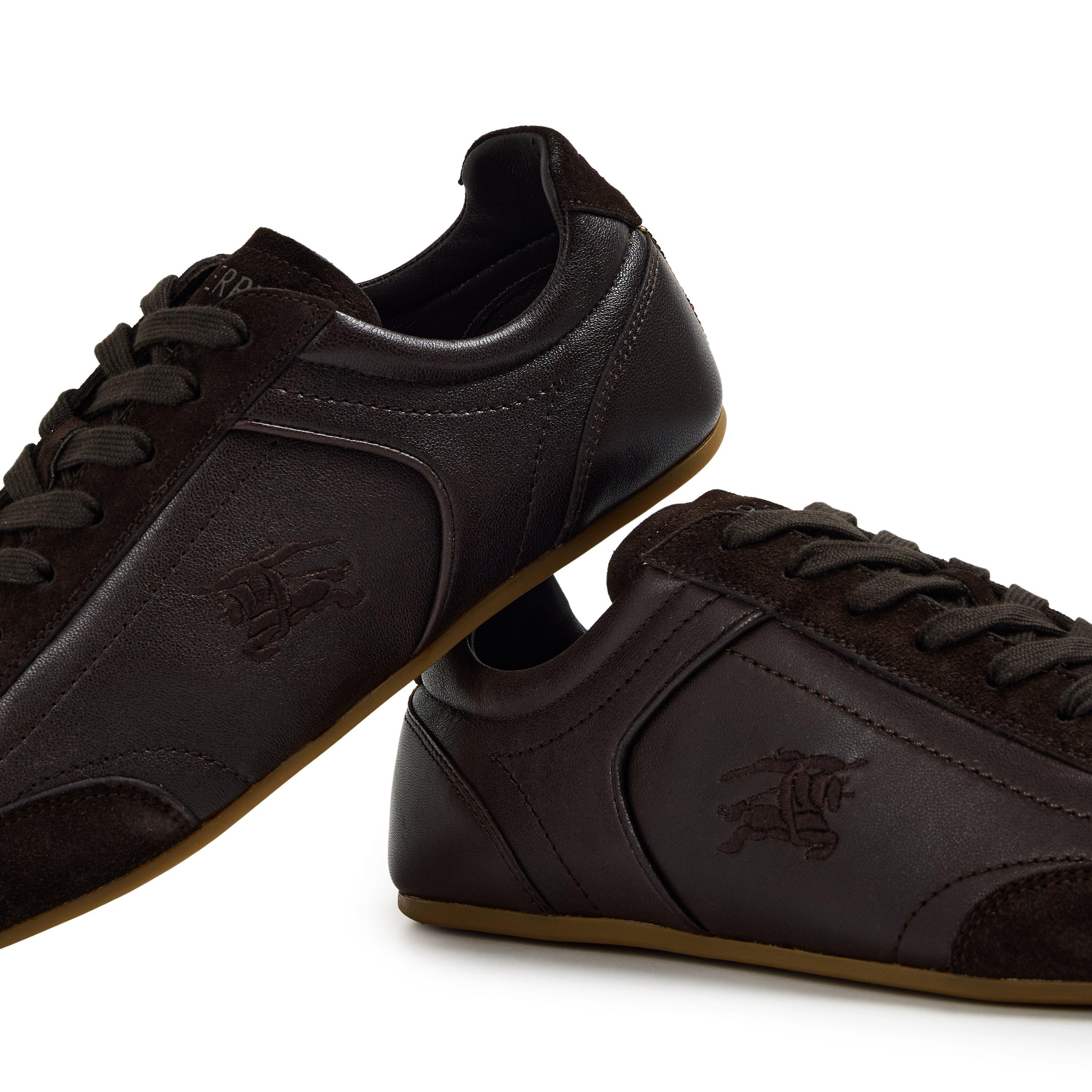 Moorhen Brown - Burberry - Women's Low-Top Trainers - 3