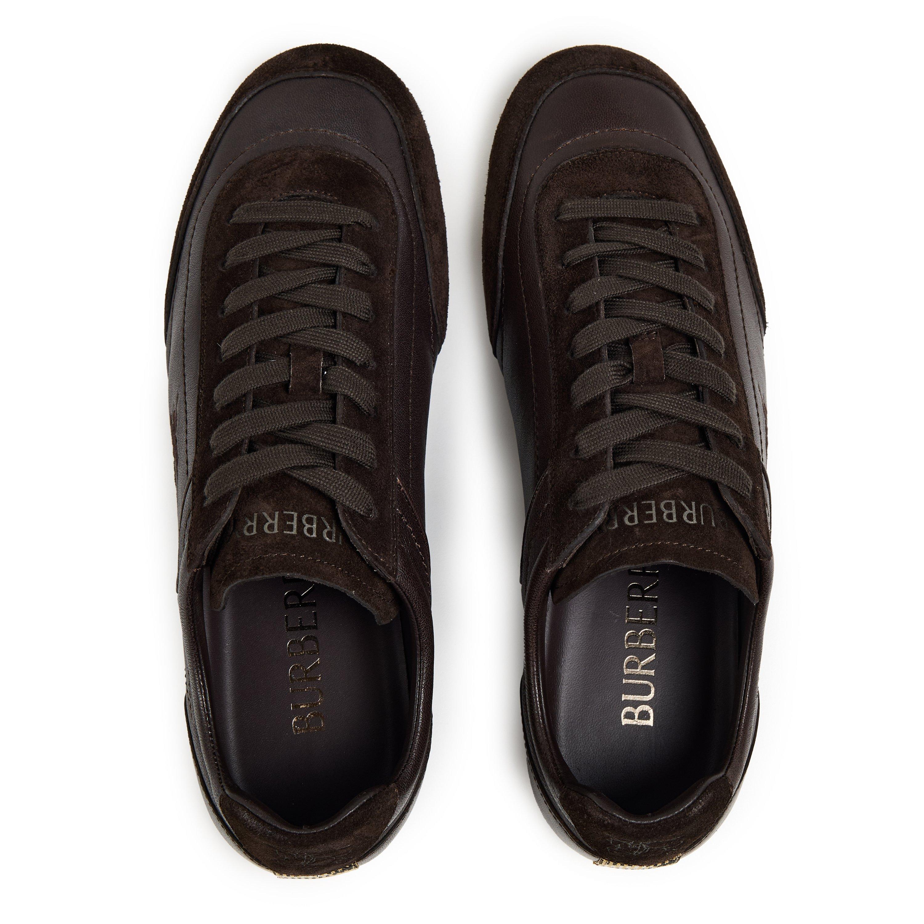 Moorhen Brown - Burberry - Women's Low-Top Trainers - 4