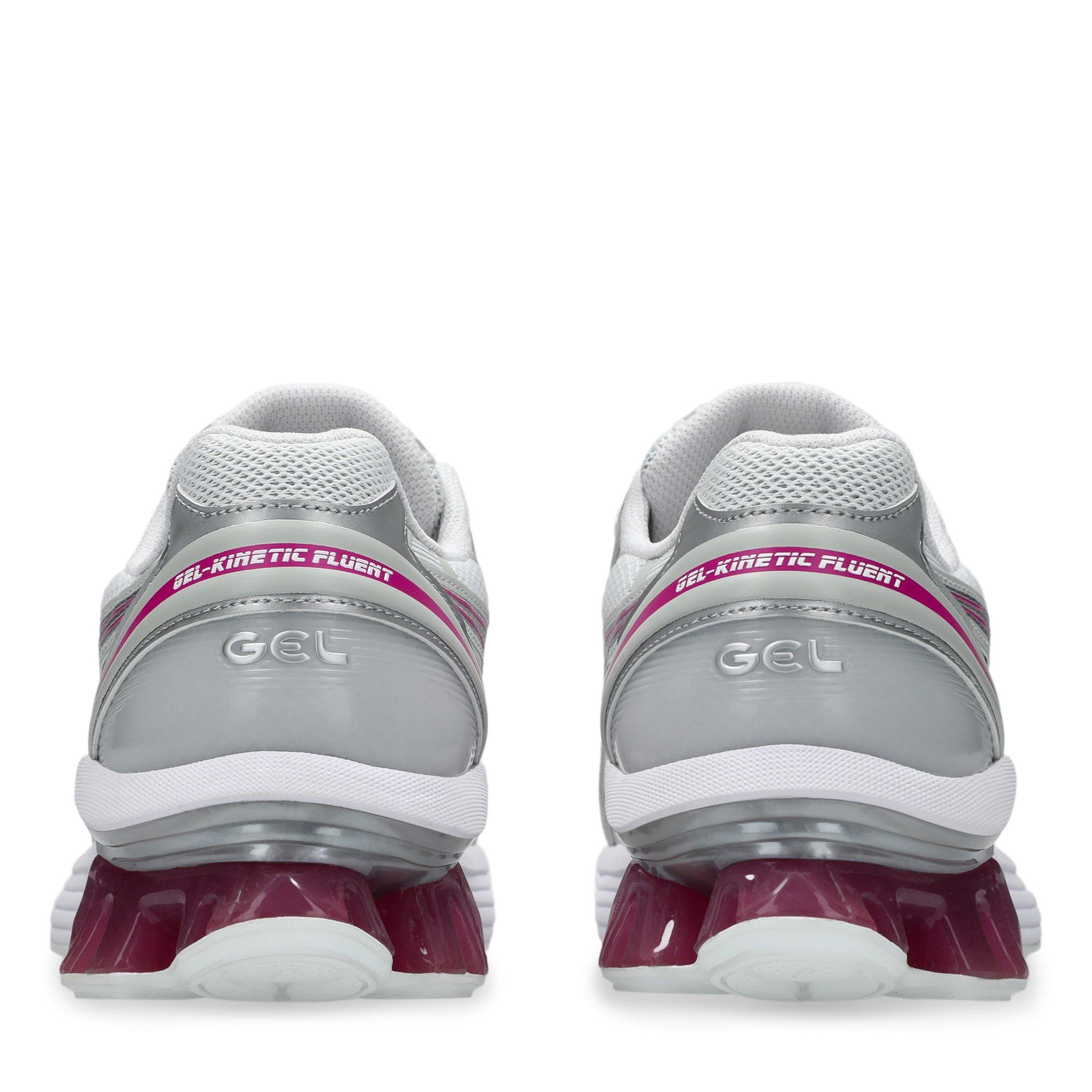 White/Pure Slvr - Asics - Gel-Kinetic Fluent - 7