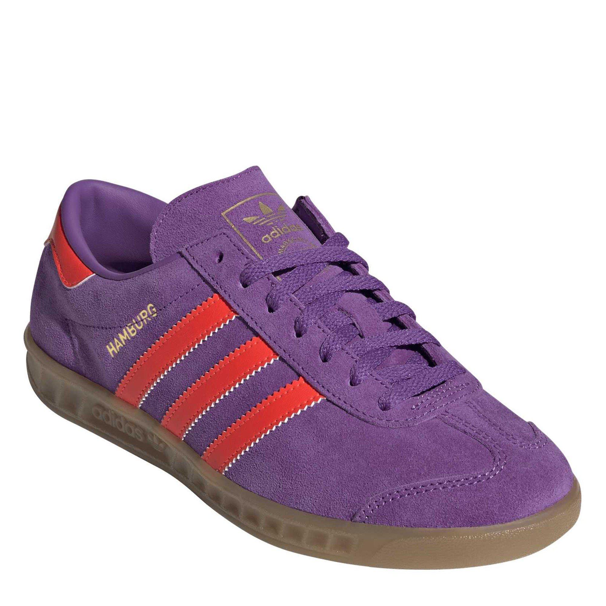 active purple - adidas Originals - adidas Originals Hamburg Trainers - 3