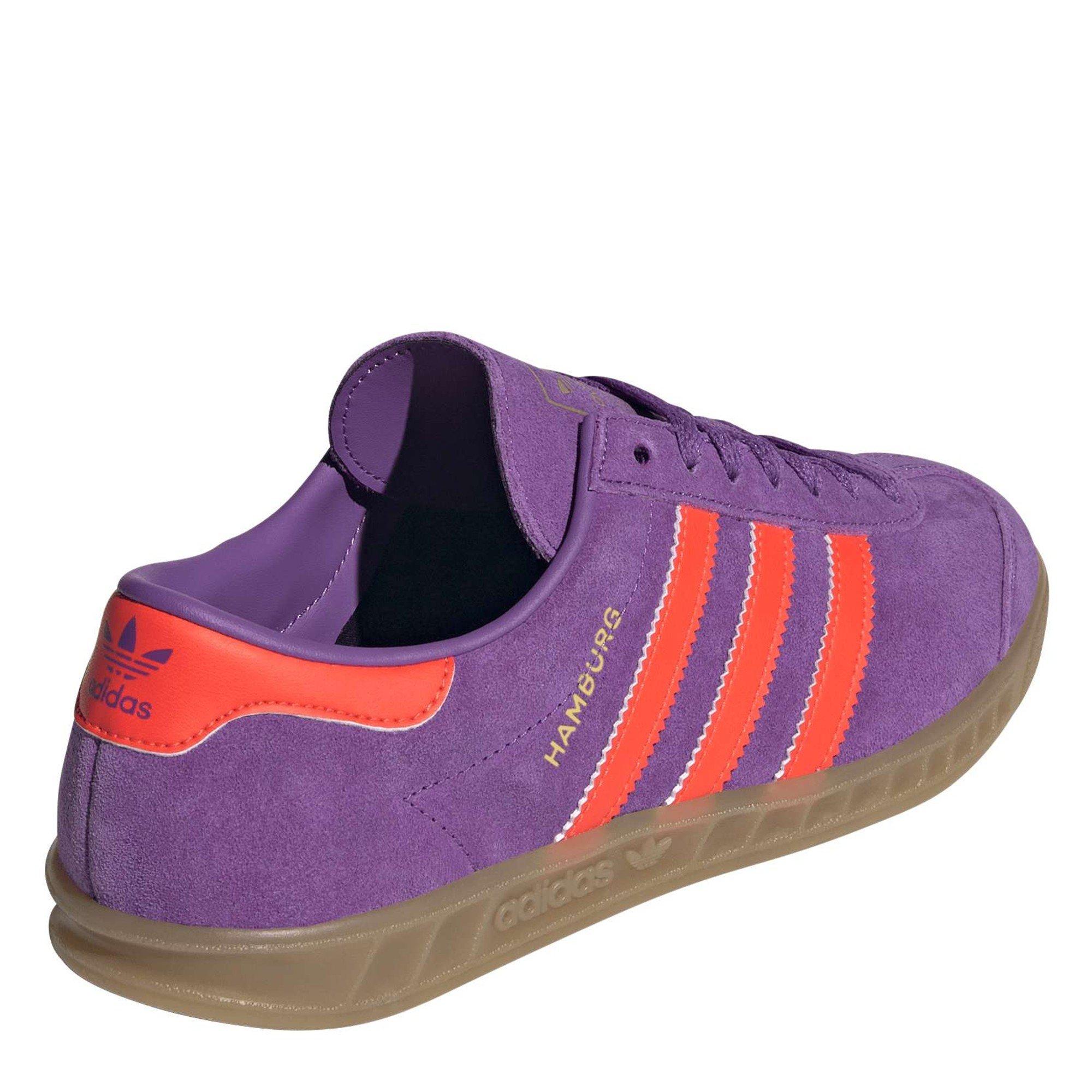 active purple - adidas Originals - adidas Originals Hamburg Trainers - 4