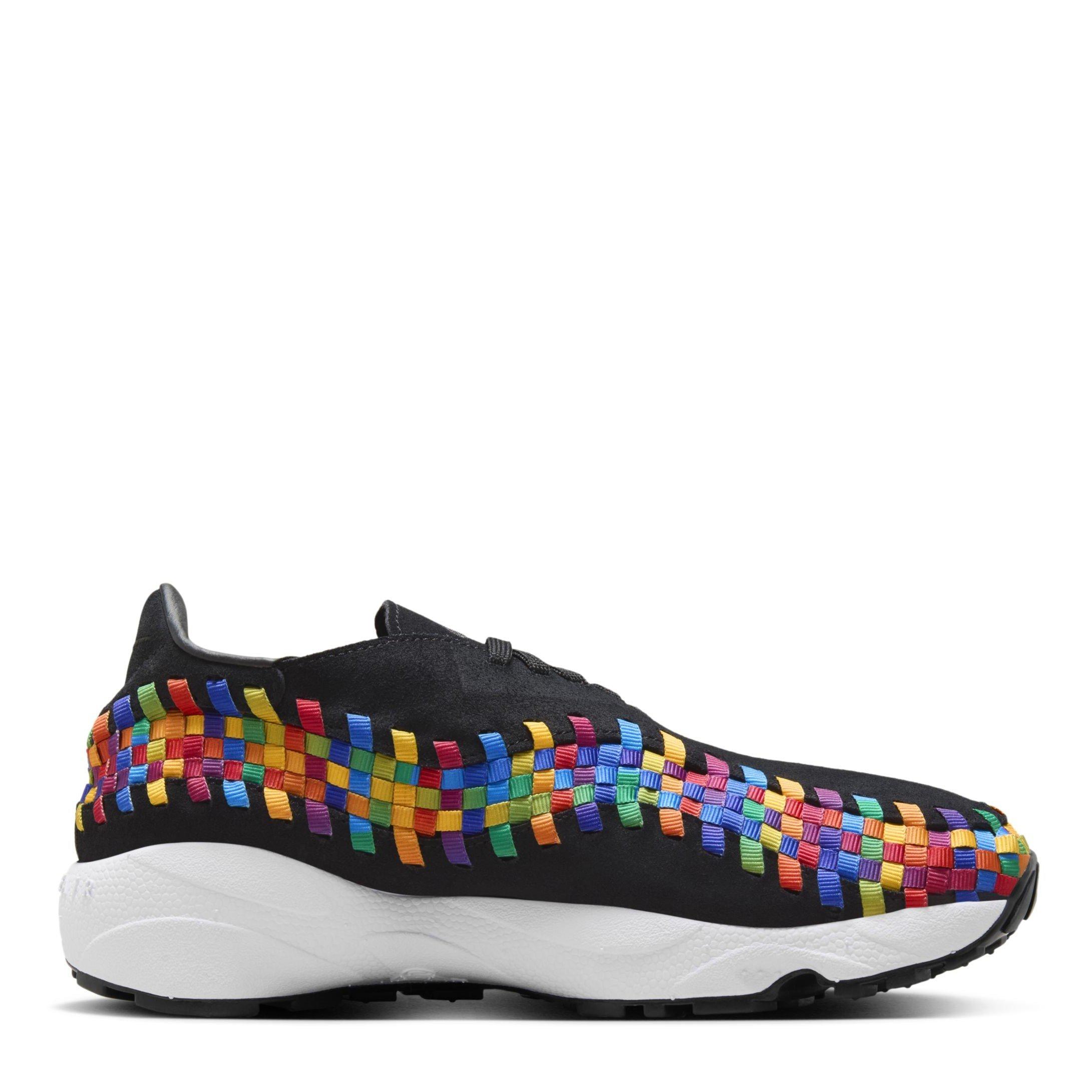 Black/Black - Nike - Air Footscape Woven Trainers - 1