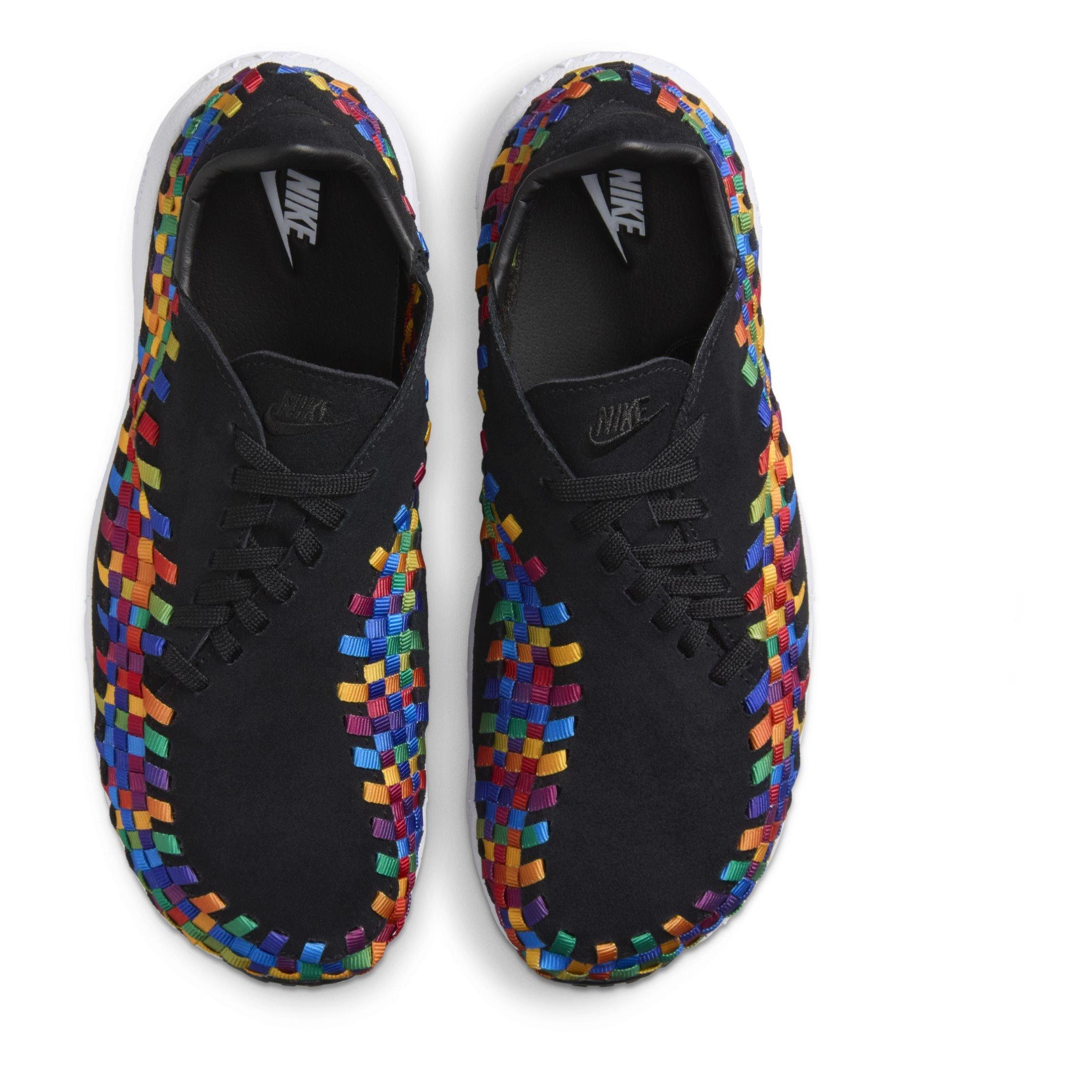 Black/Black - Nike - Air Footscape Woven Trainers - 5
