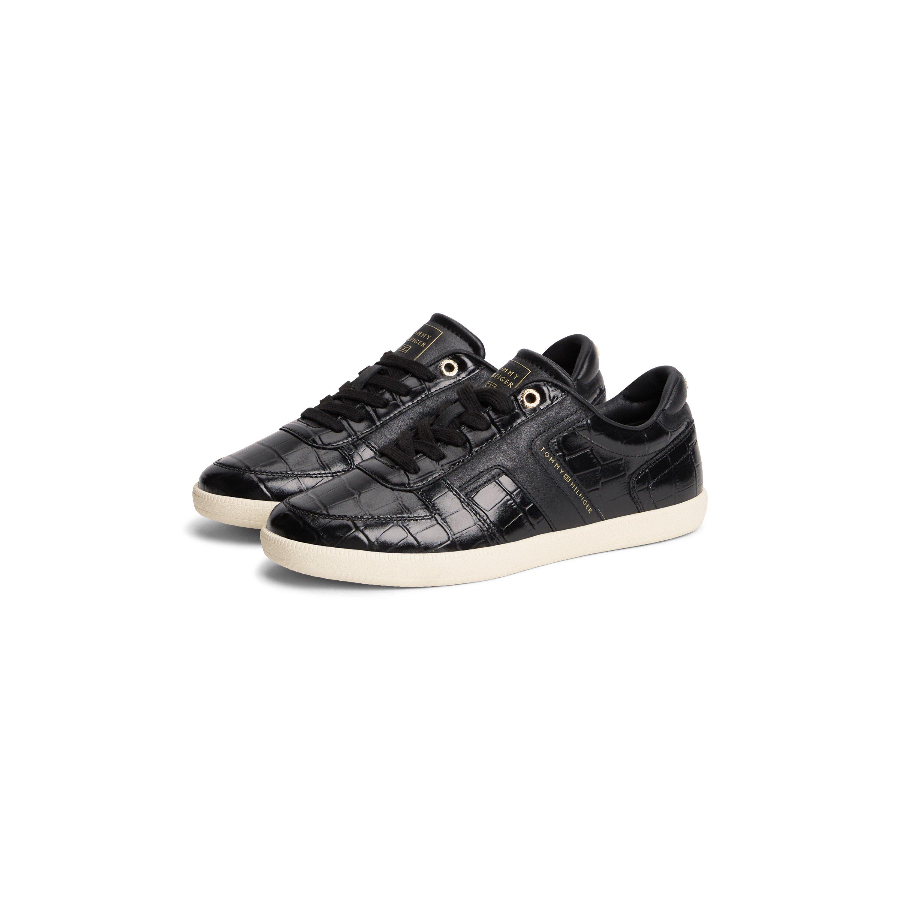 Black/Ecru - Tommy Hilfiger - Tommy Tribeca Croc Ld71 - 3