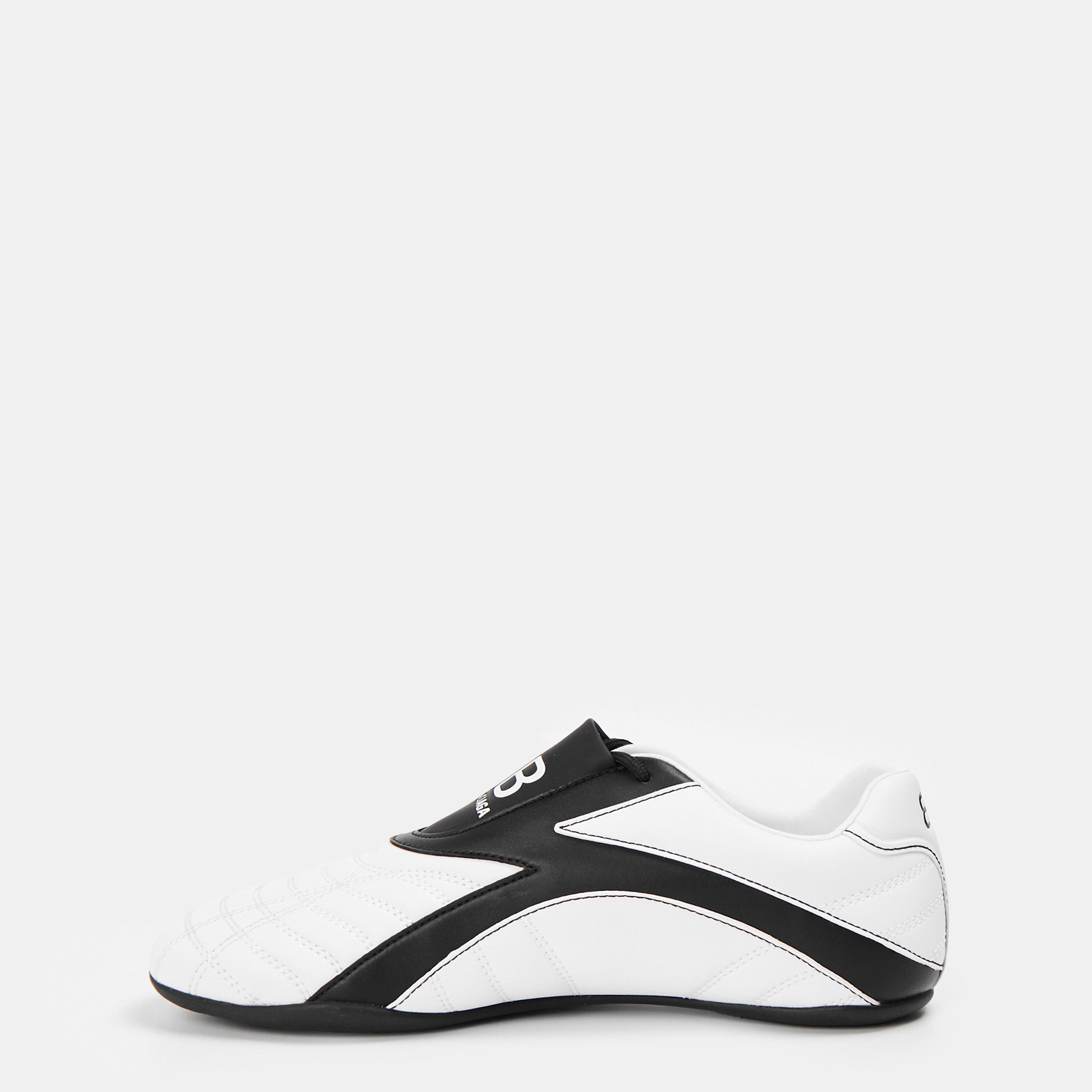White/Black - Balenciaga - Women's Low Trainers - 2