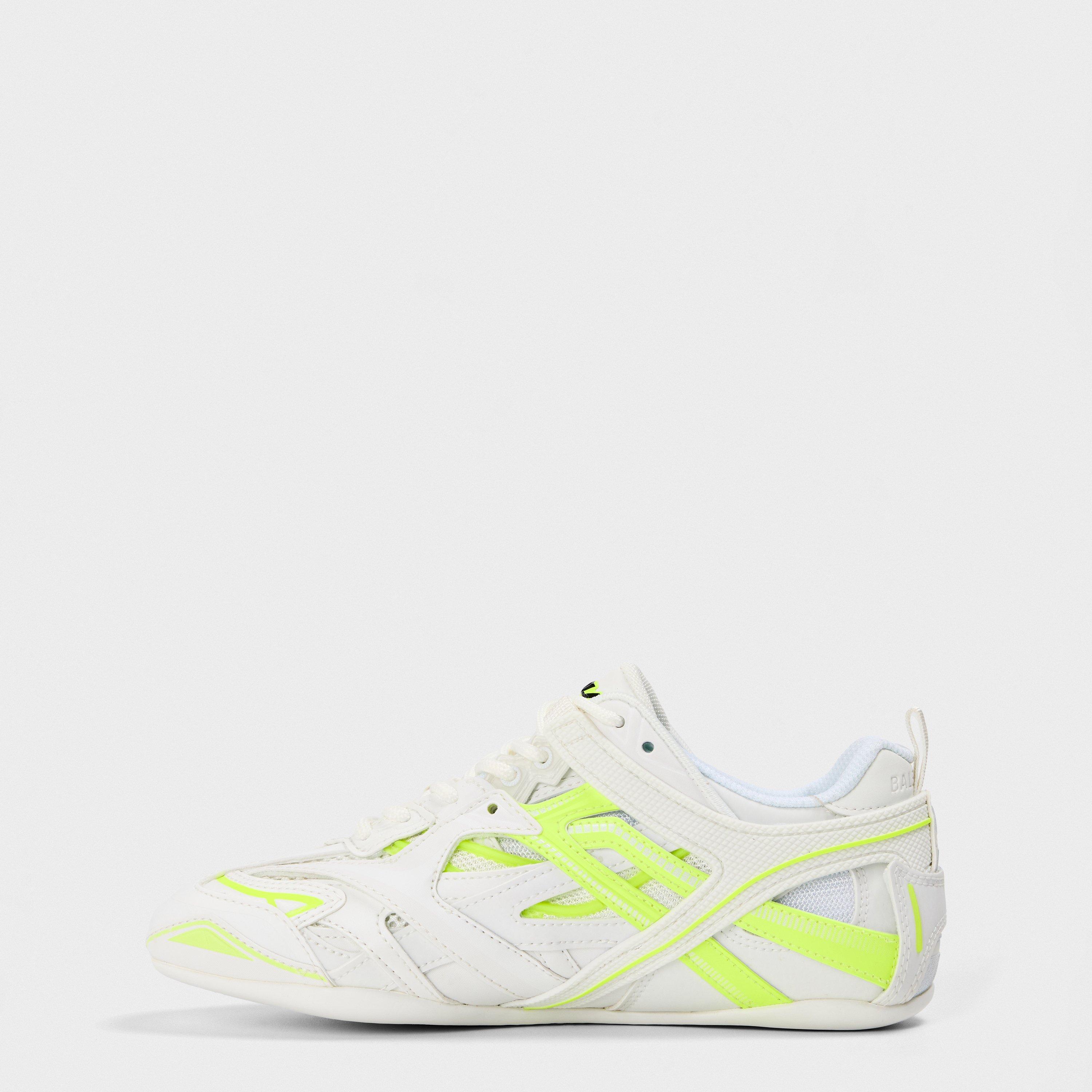 White/Yellow - Balenciaga - Women's Low Trainers - 2