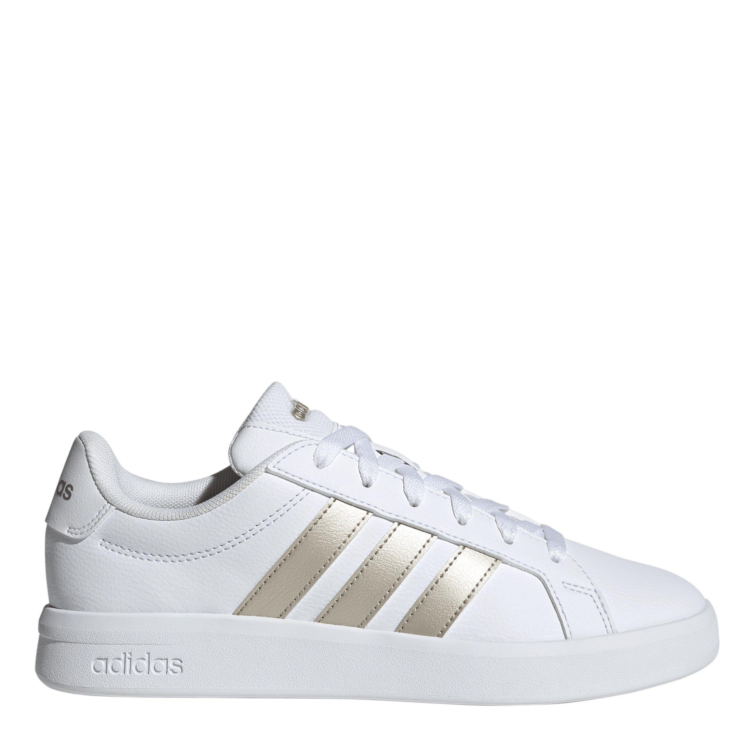 Wit - adidas - Grand Court Base Womens Trainers - 1