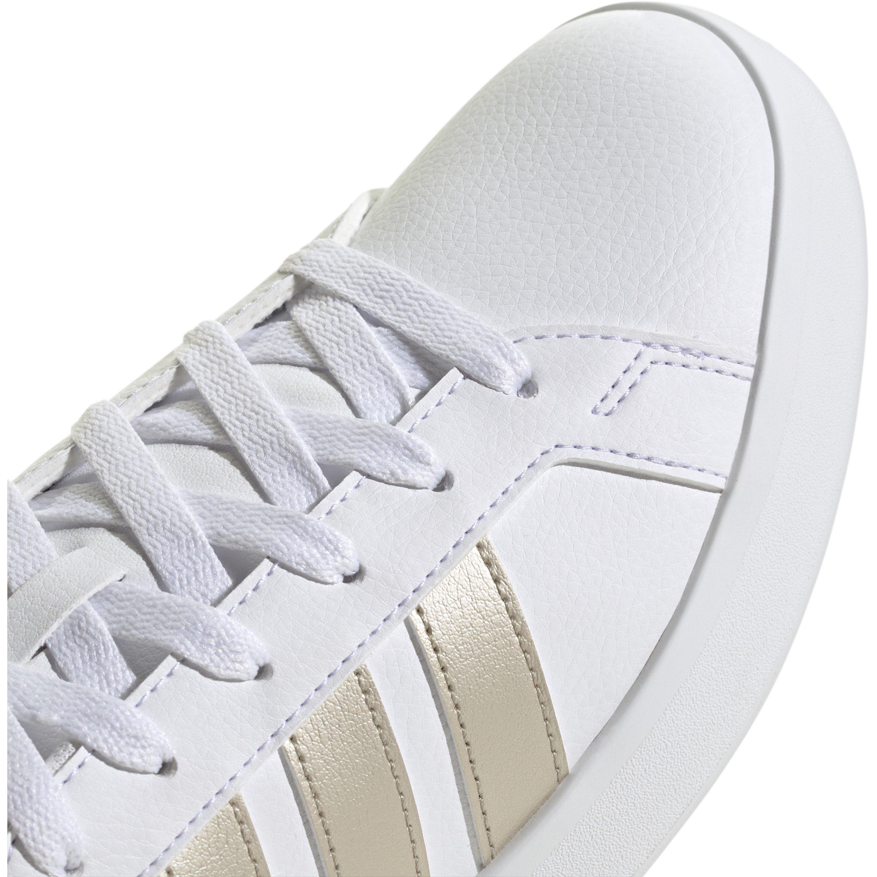 Bianco - adidas - Grand Court Base Womens Trainers - 7