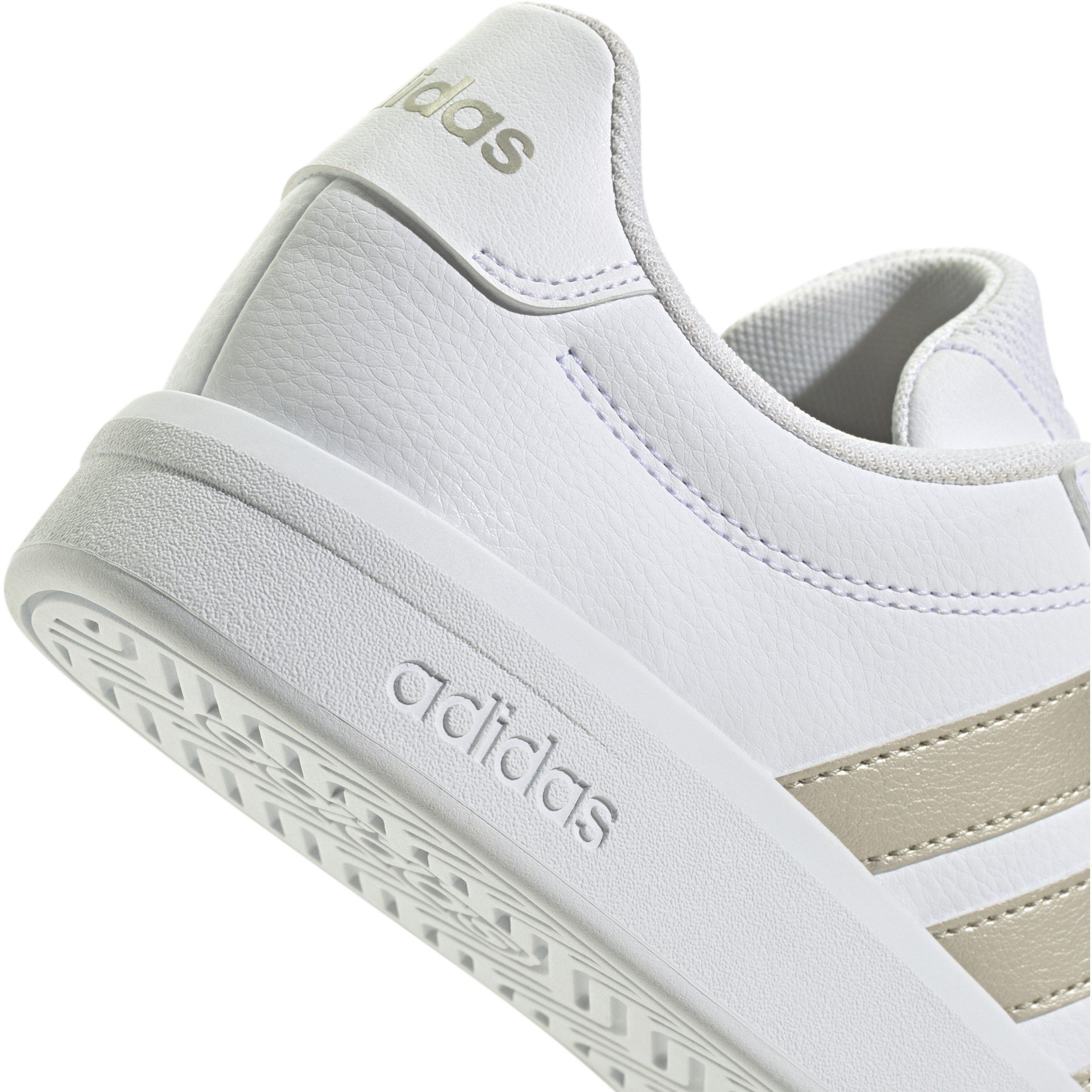 Bianco - adidas - Grand Court Base Womens Trainers - 8
